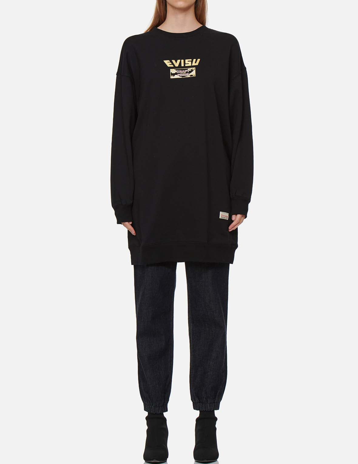 Brocade and Floral-pattern Daicock Tunic