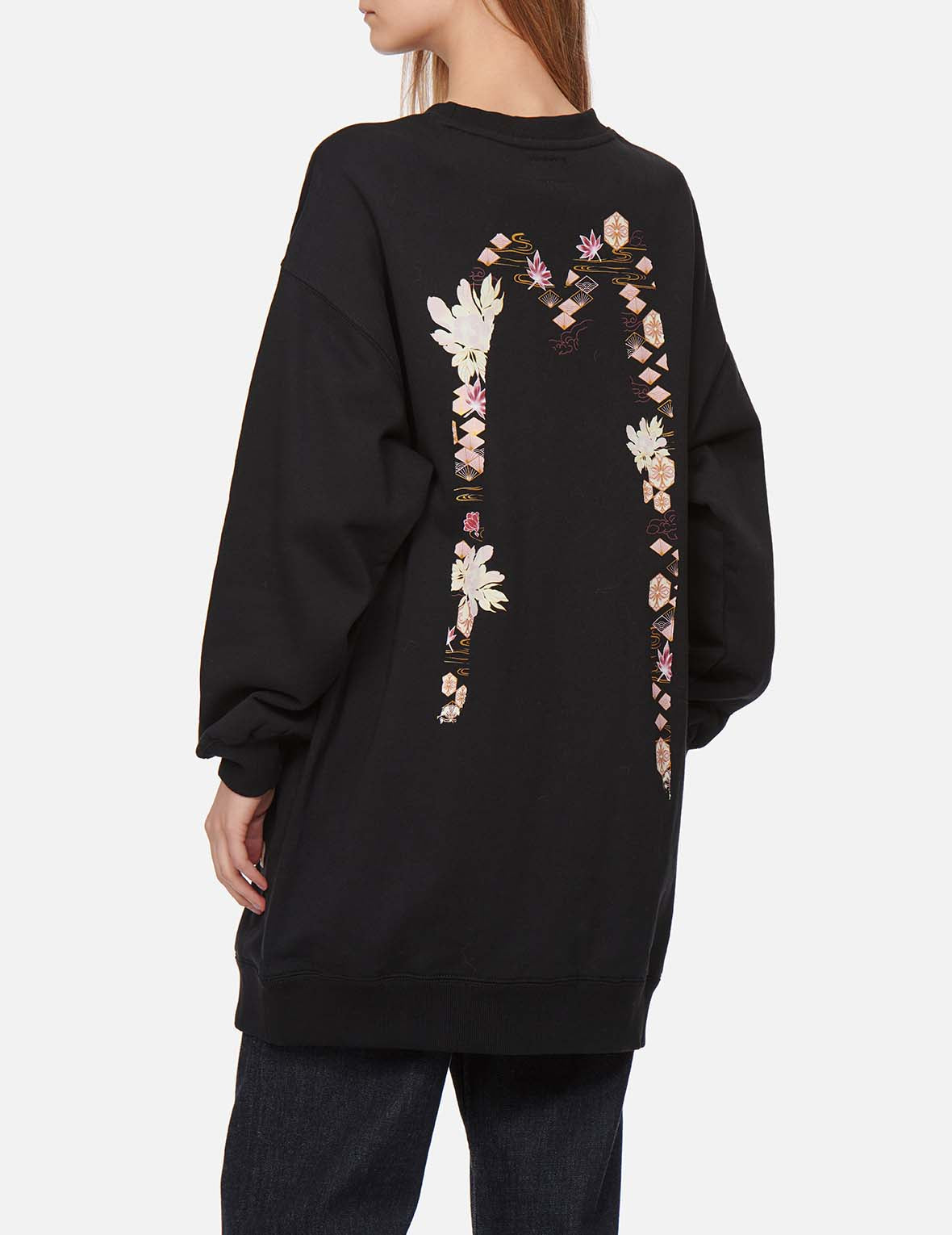 Brocade and Floral-pattern Daicock Tunic