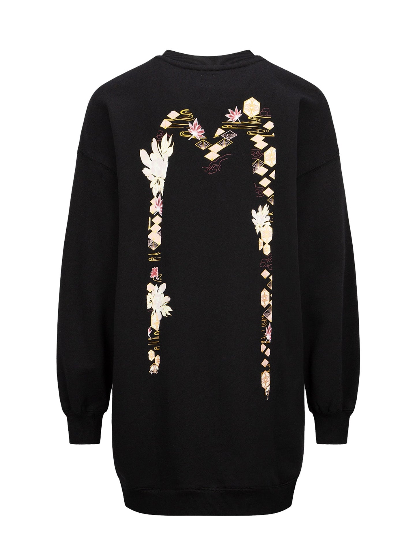 Brocade and Floral-pattern Daicock Tunic