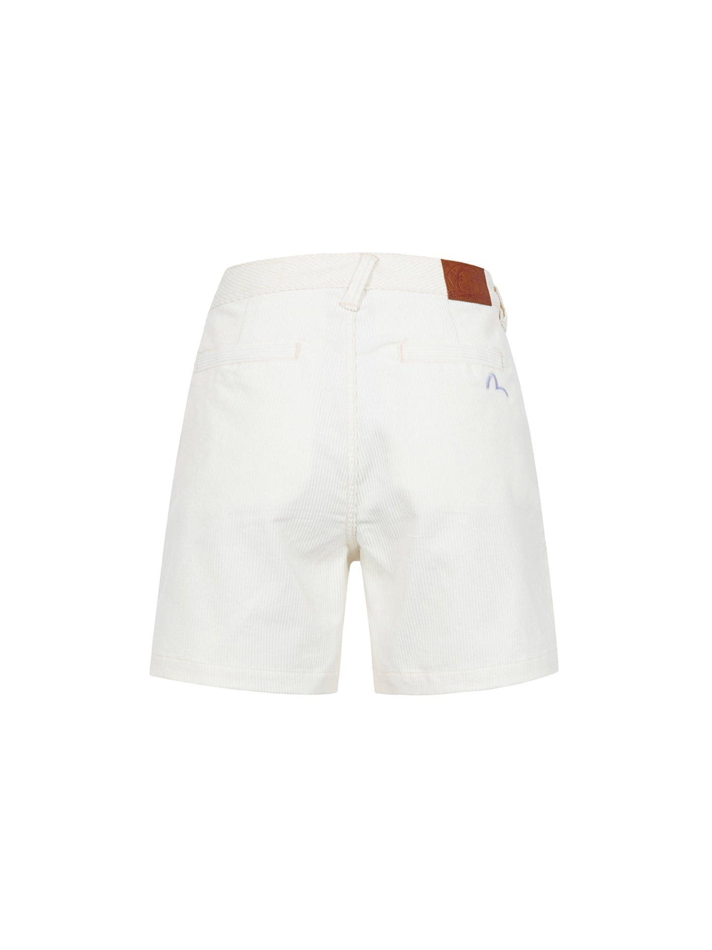 Seagull Embroidery Corduroy Shorts