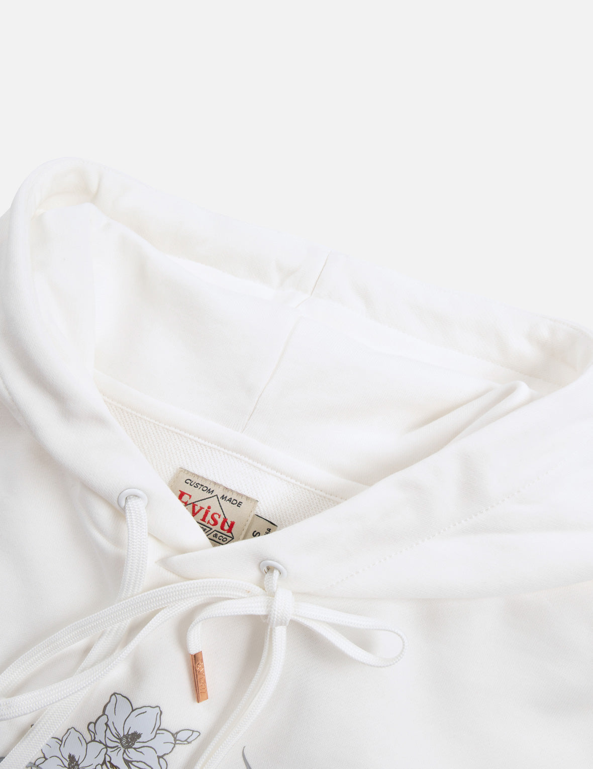 Goldfish and Floral Flow Print Oversized Hoodie