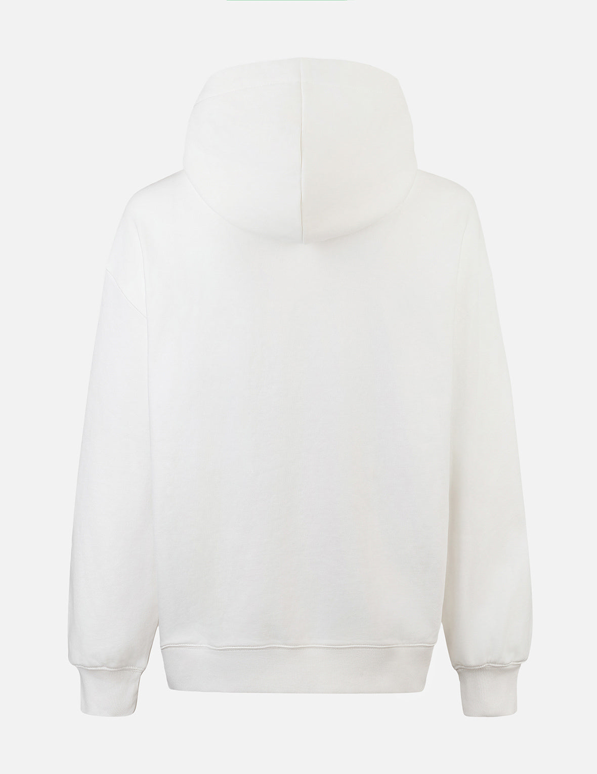 Logo and Fortune Cat Embroidery Oversized Hoodie