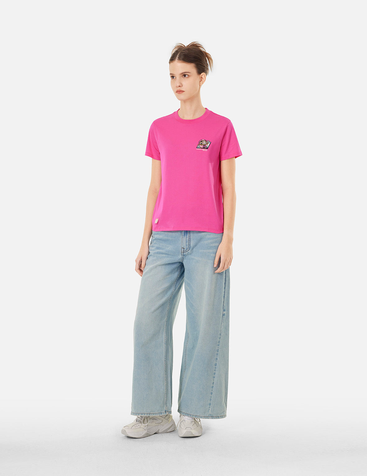 Daruma Embroidery Regular Fit T-Shirt