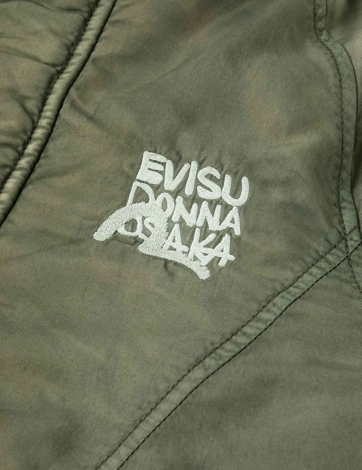 Logo and Slogan Embroidery Fashion Fit Jacket