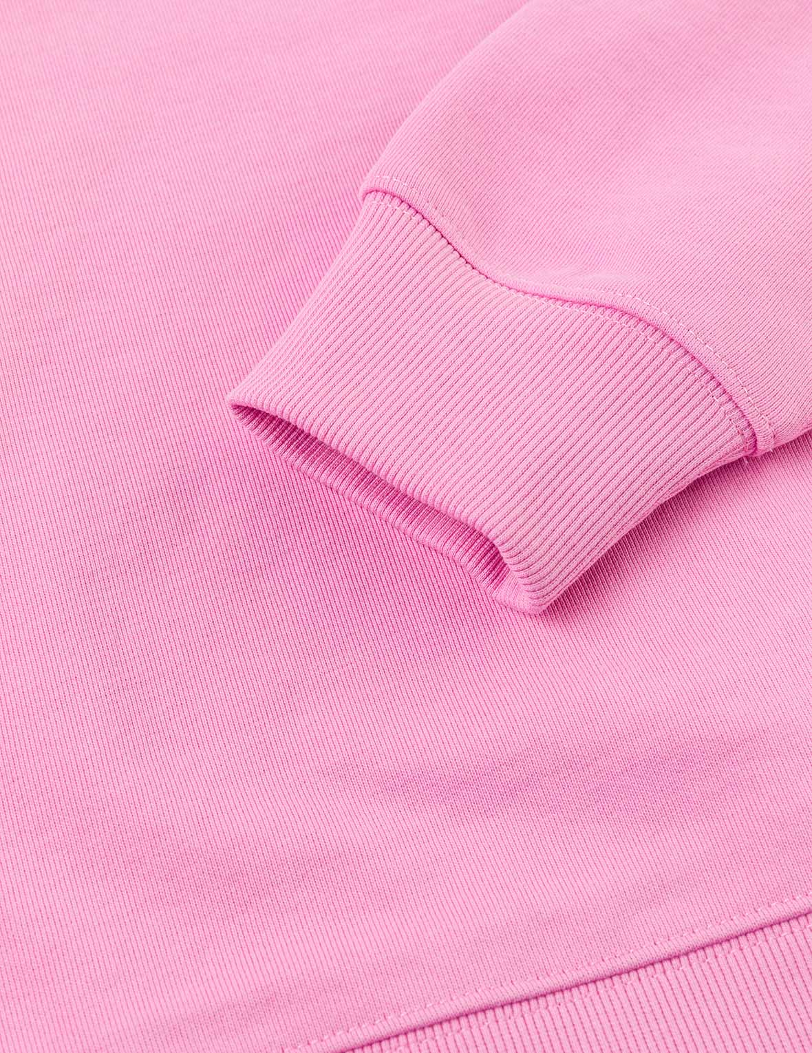 Cat and Logo Embroidery Regular Fit Sweatshirt