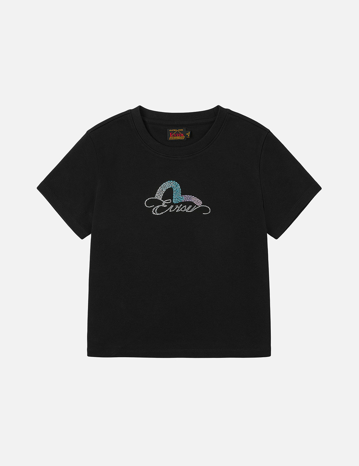 EVISU and Seagull Rhinestone Slim Fit T-shirt