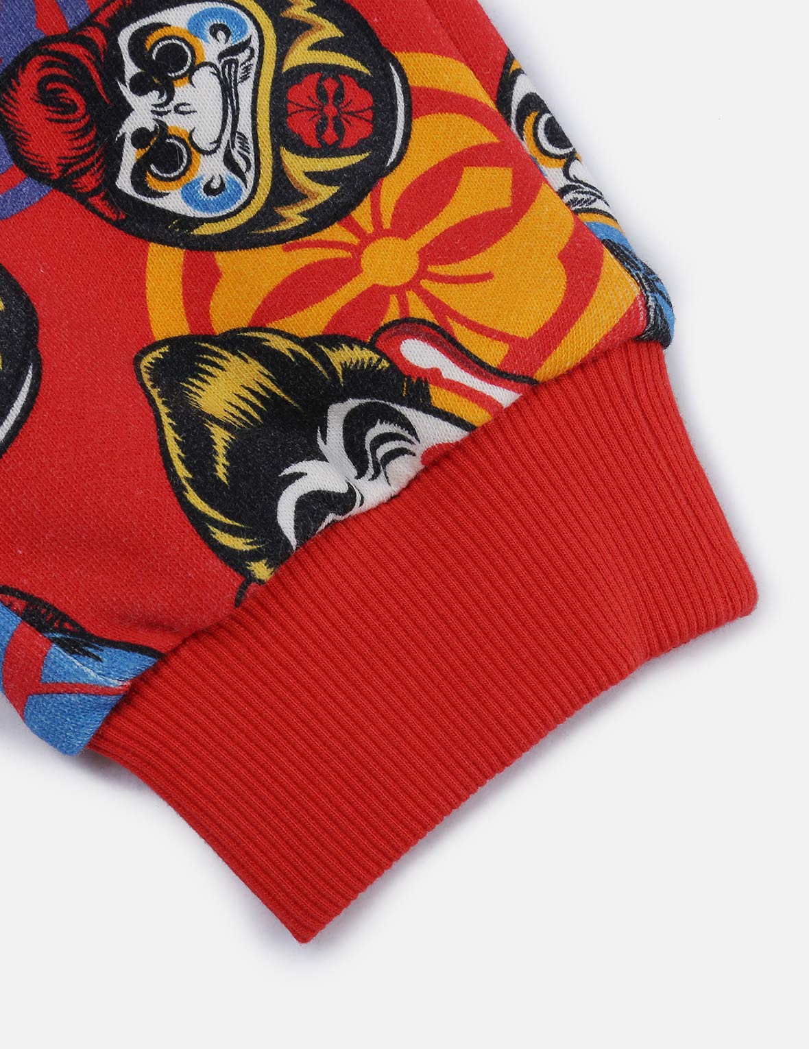 Allover Pompadour Daruma Print Sweatpants