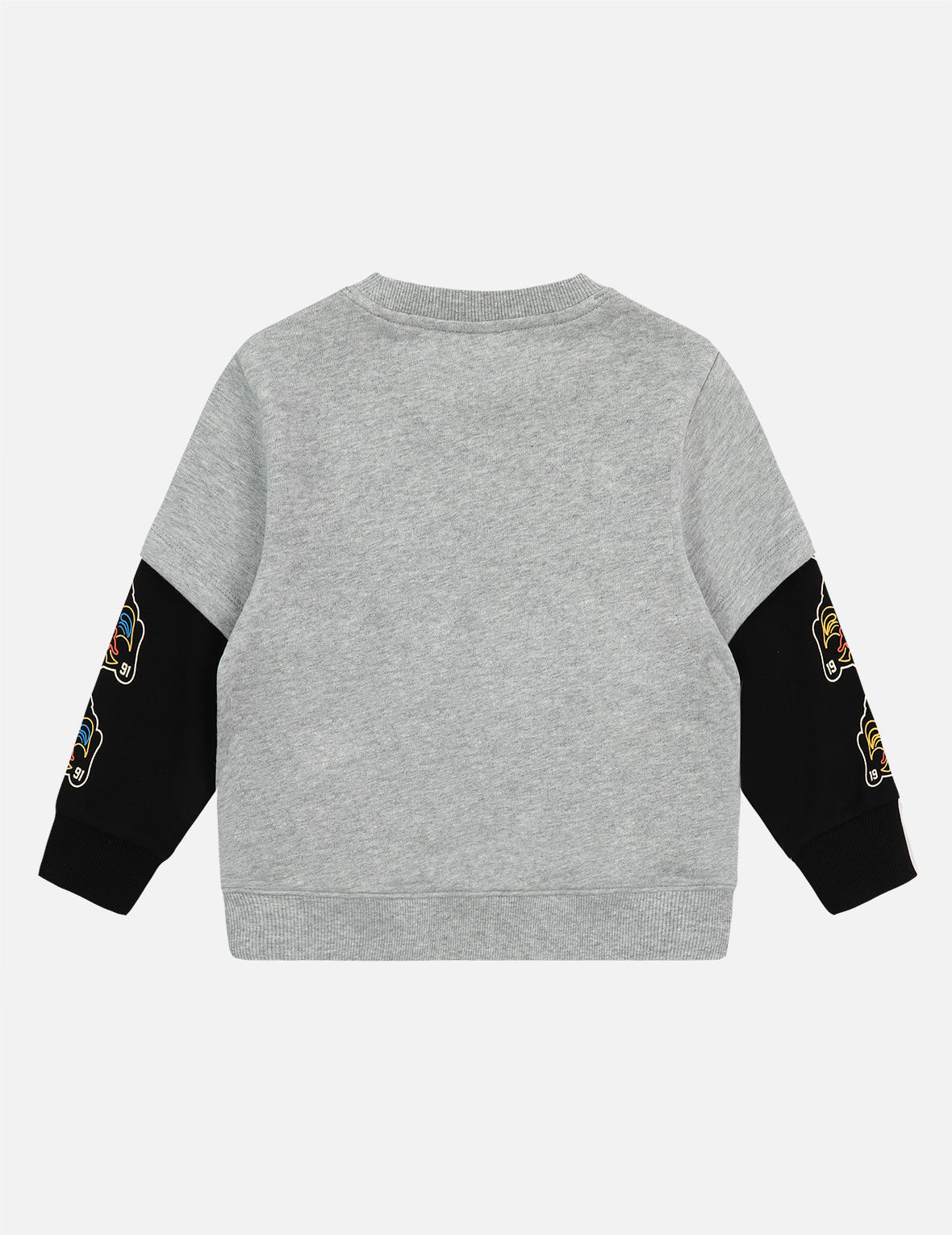 Logo and Godhead Print 2-in-1 Sweatshirt