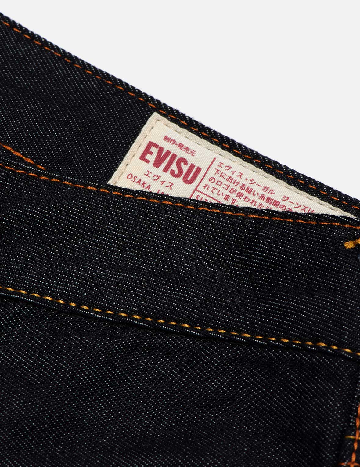 Red Brushstroke Daicock Slim Straight fit Jeans #2010