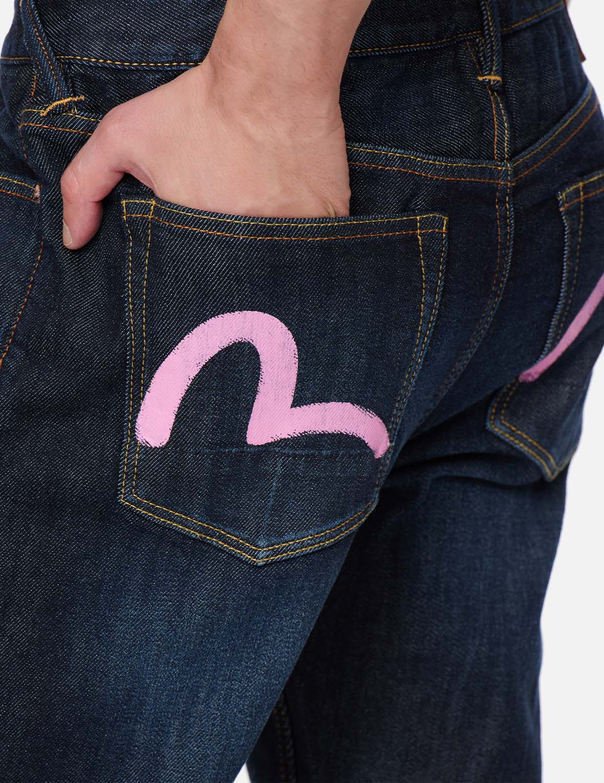 Seagull Pocket Taper Fit Jeans #2017