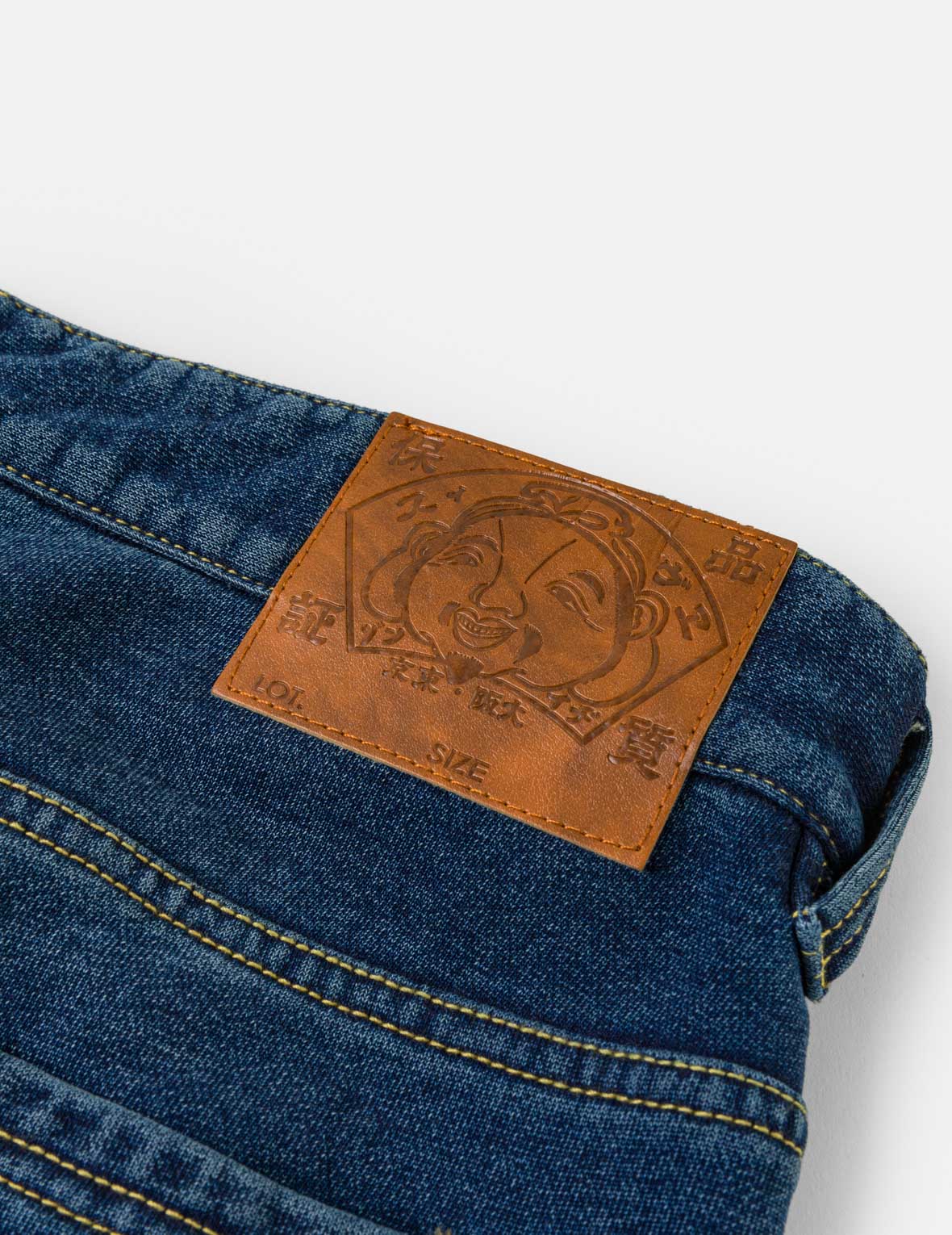 Washed 4 Pockets Pants