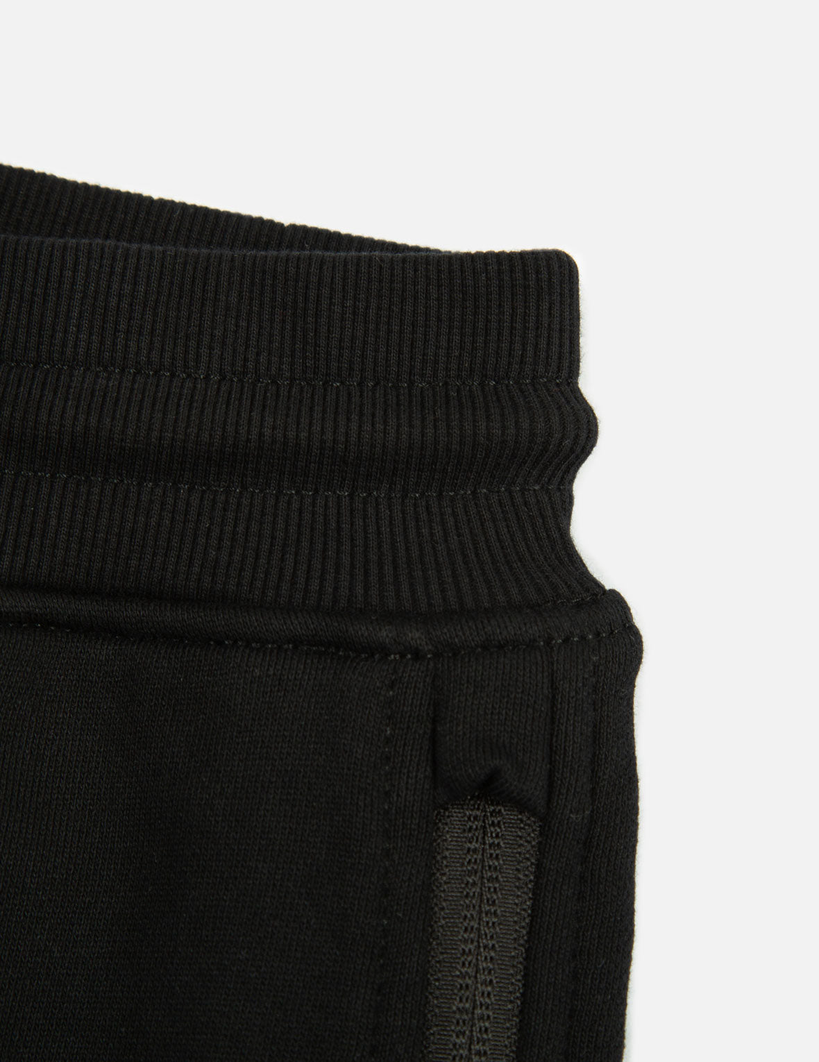 Brush Effect Seagull Print Sweatpants