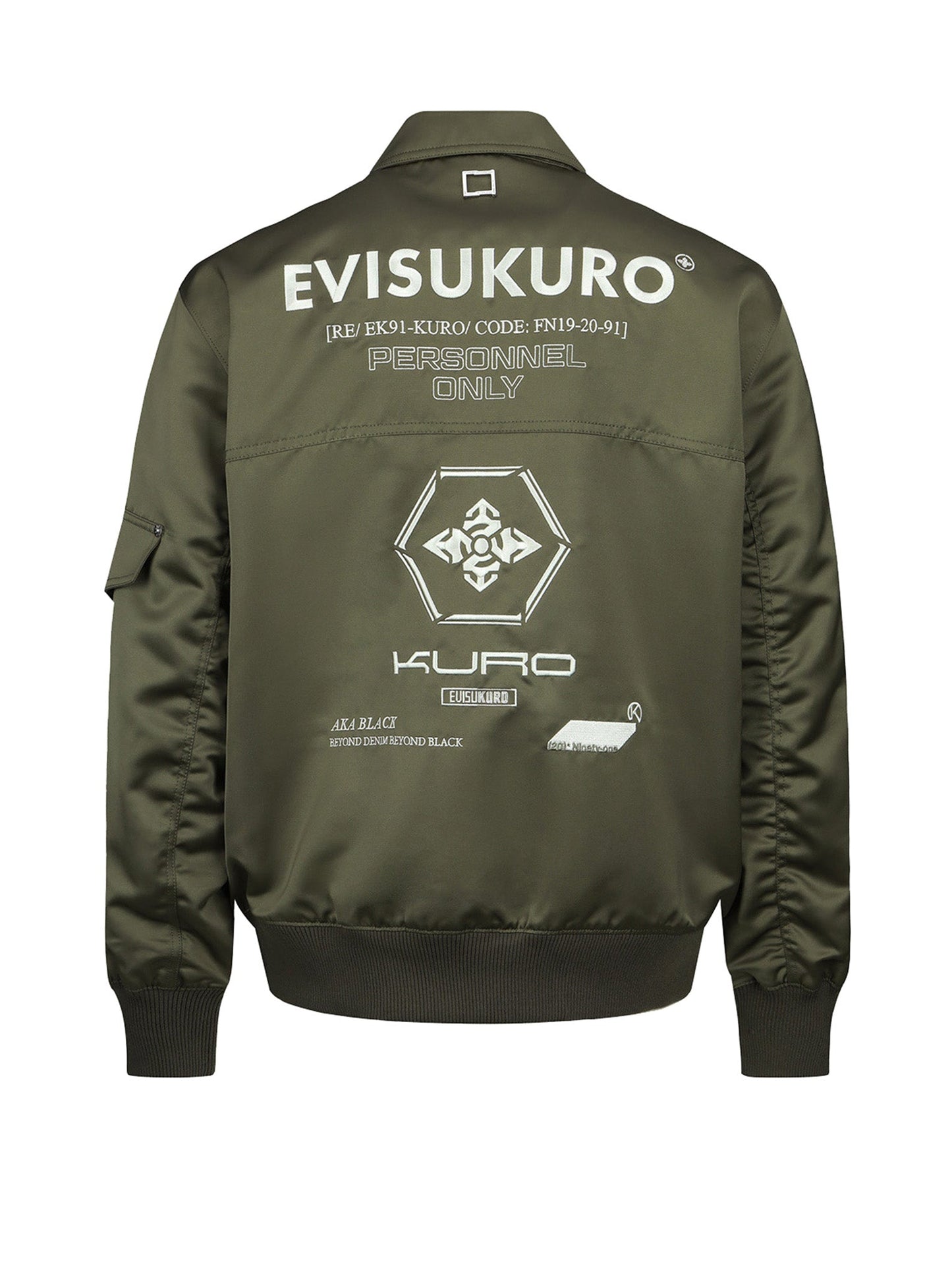 Allover Logo Print Bomber Jacket
