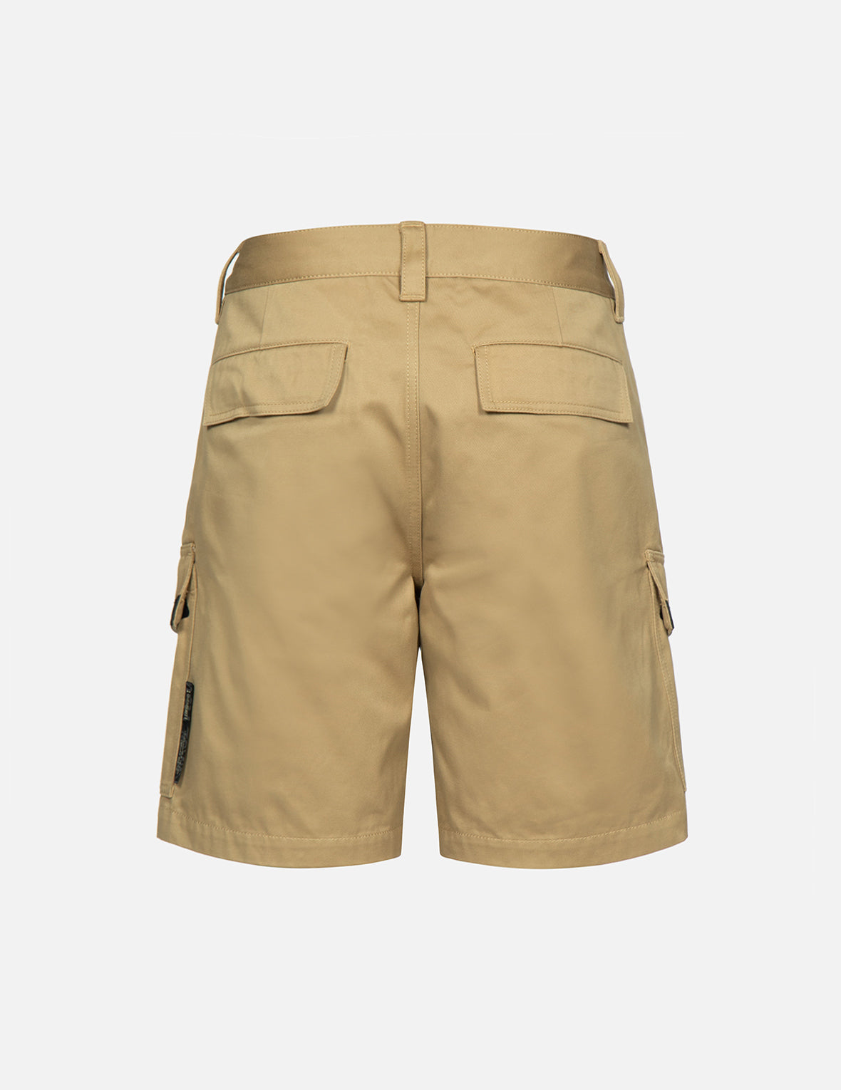 Logo Tape Patching Cargo Shorts