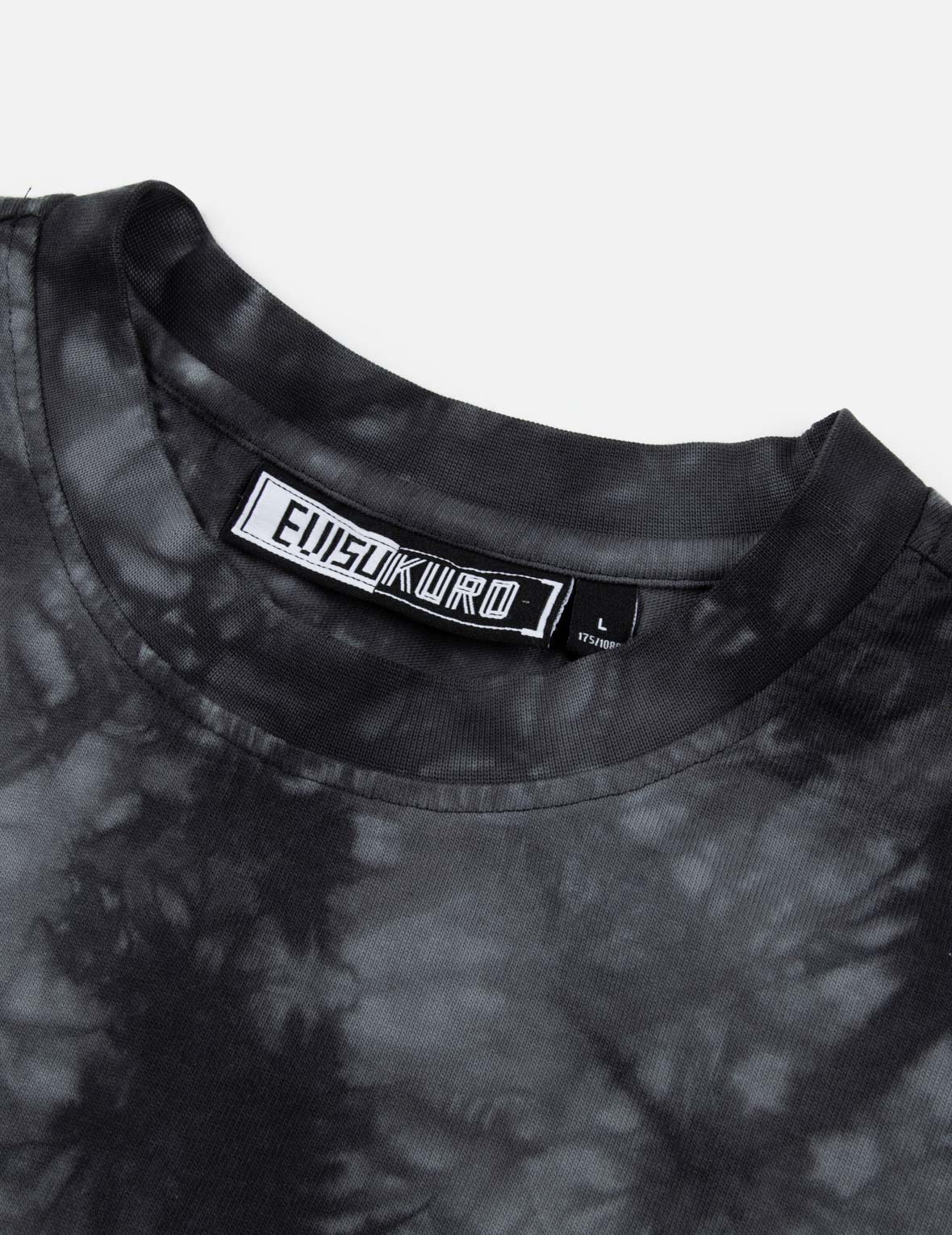 Tie-Dye with Seagull Embroidery Loose Fit T-Shirt