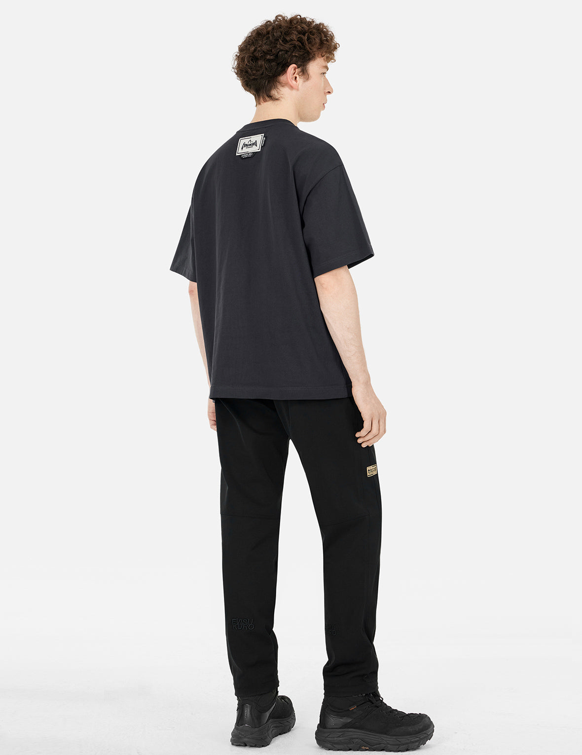 Seagull and Logo Embroidery Regular Fit Sport Pants