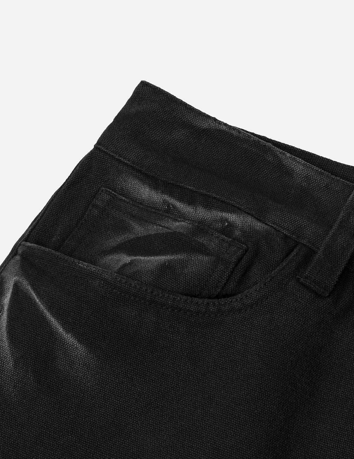Pigment Dyed Heavy Washed Fashion Fit Skateboard Shorts