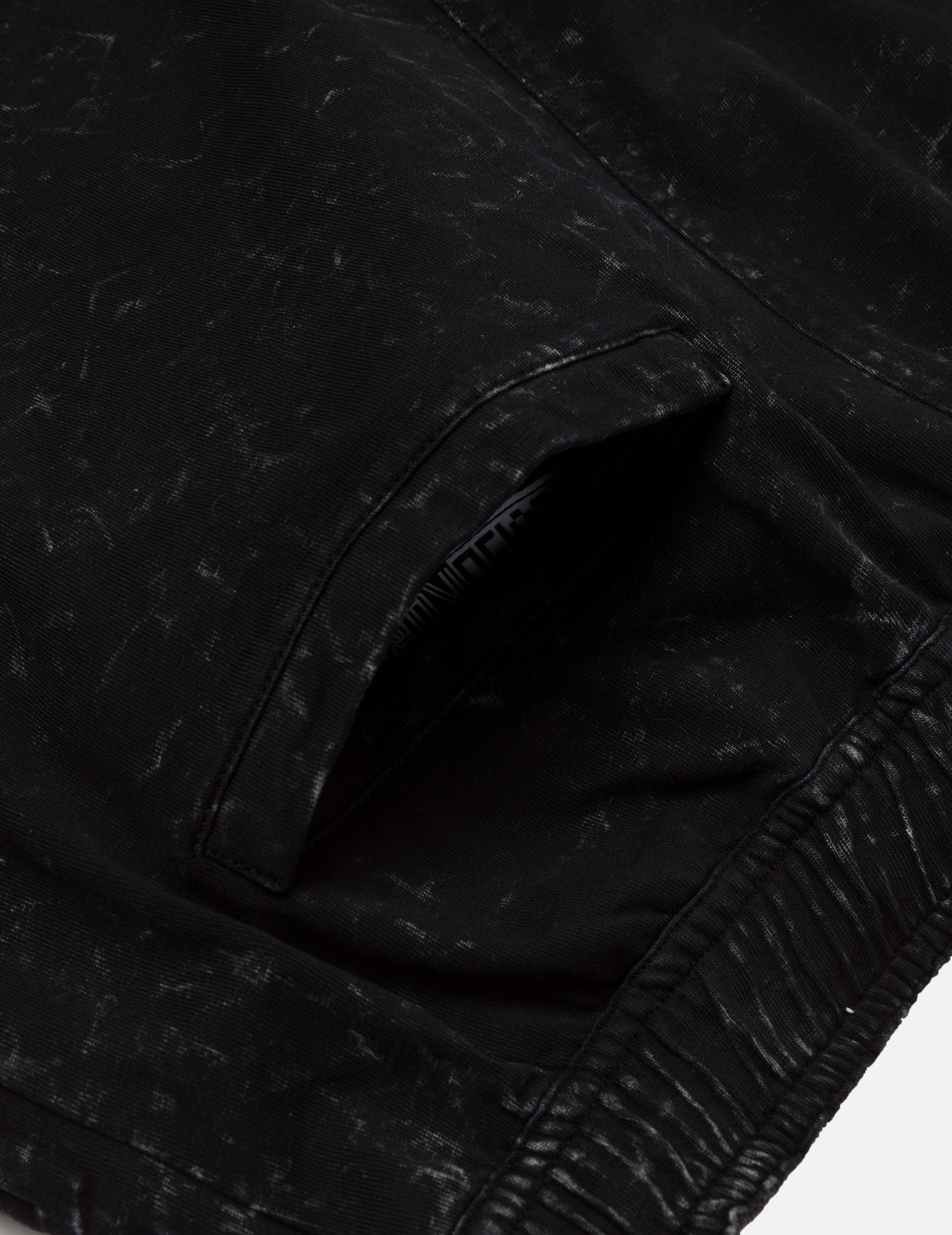 Reversible Washed Relax Fit Jersey Shorts