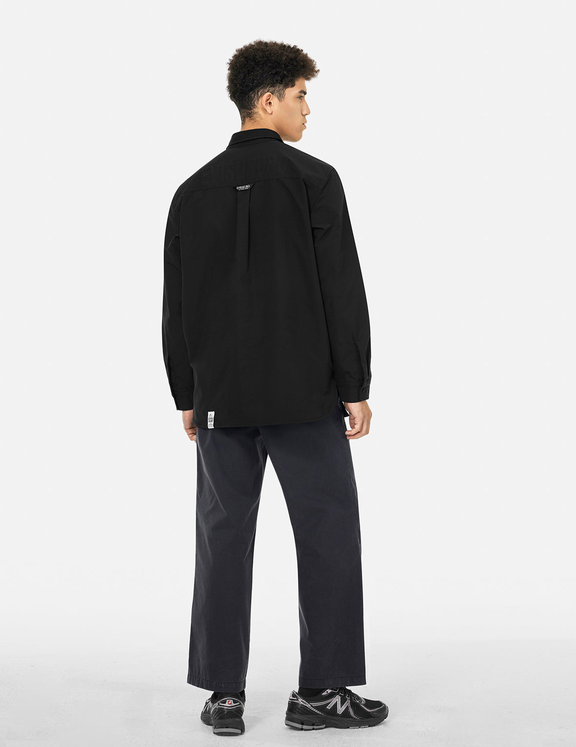 Embossed Logo Relax Fit Shirt