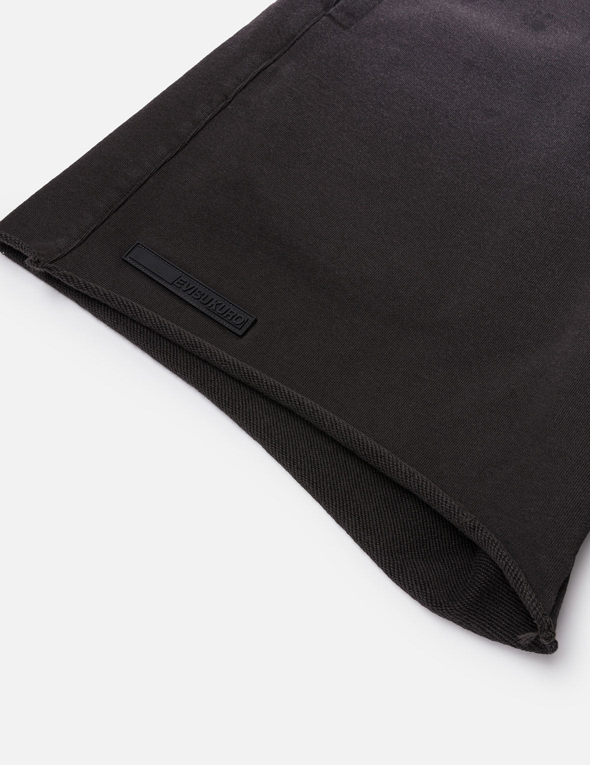Seagull and Logo Embroidery Relax Fit Rock-Washed Sweatshorts