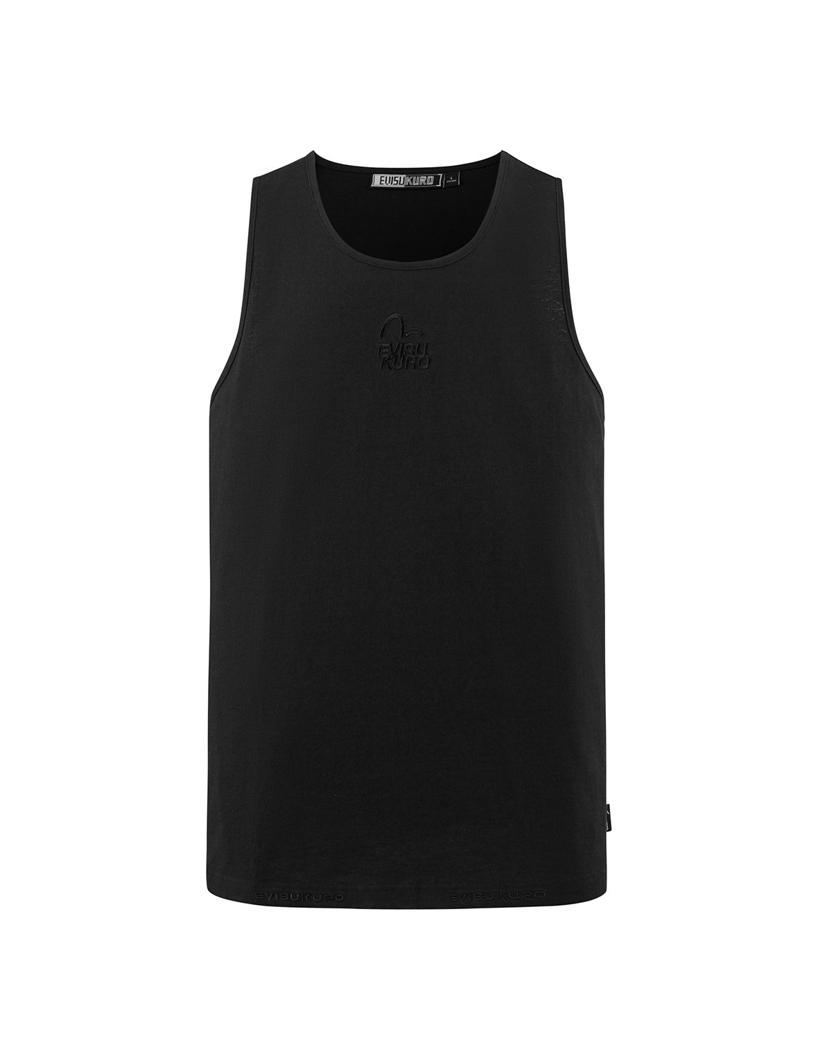 Logo and Seagull Embroidery Relax Fit Tank Top