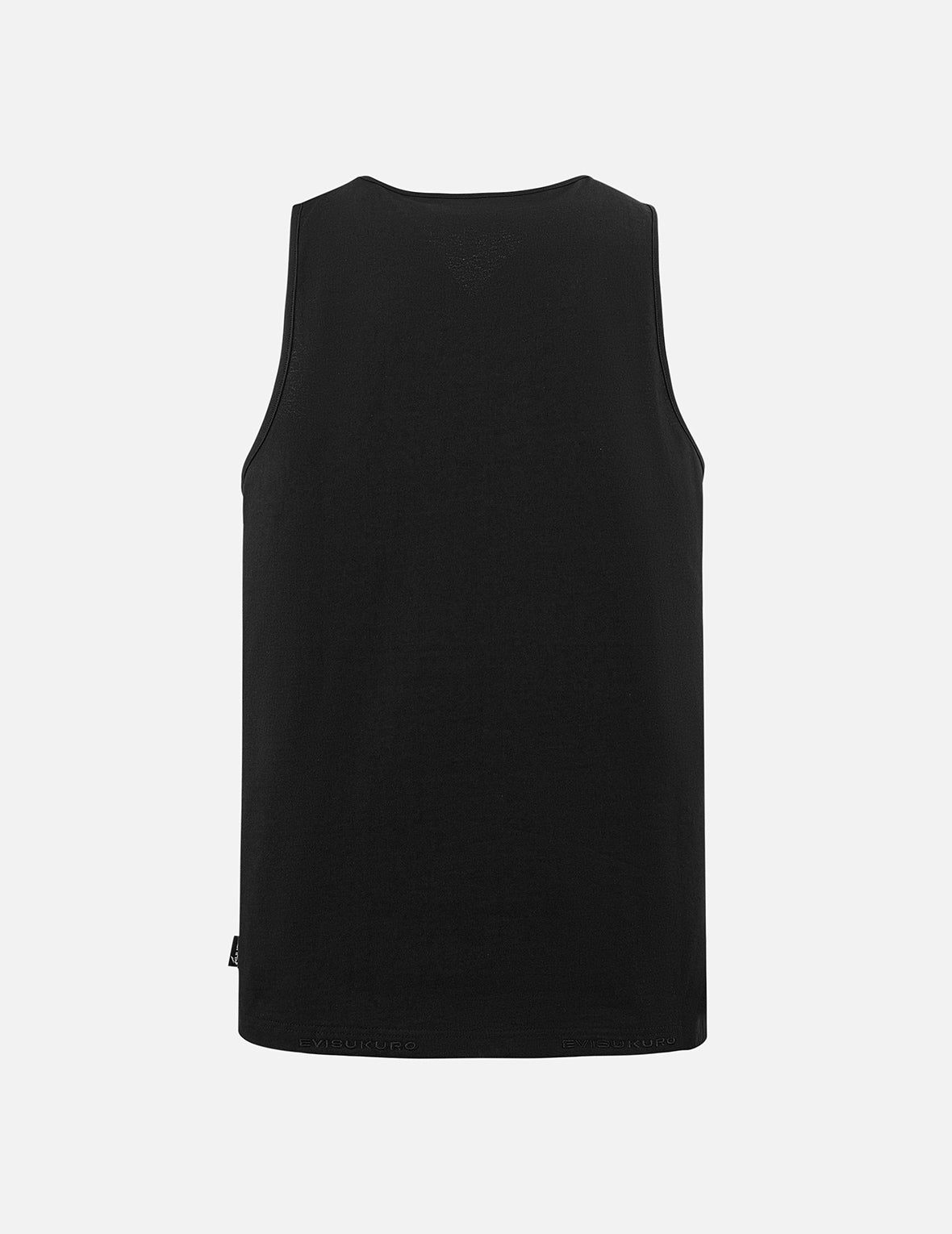 Logo and Seagull Embroidery Relax Fit Tank Top