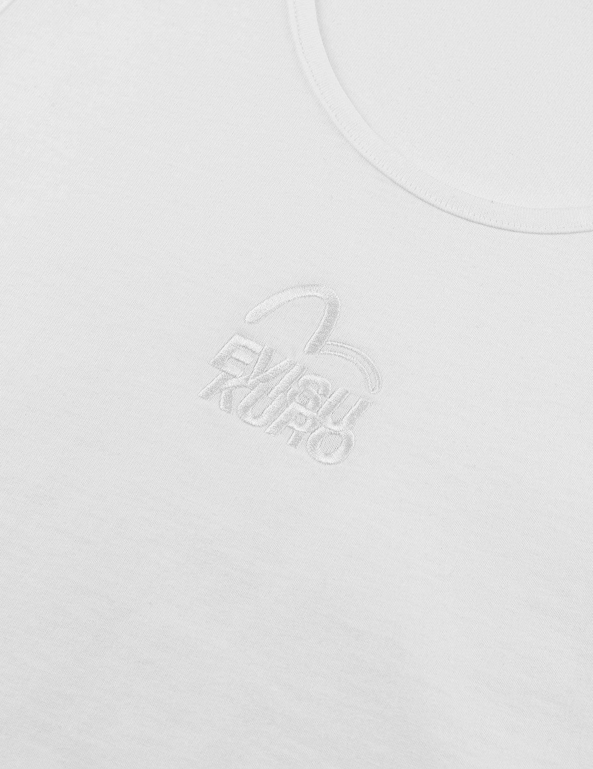 Logo and Seagull Embroidery Relax Fit Tank Top