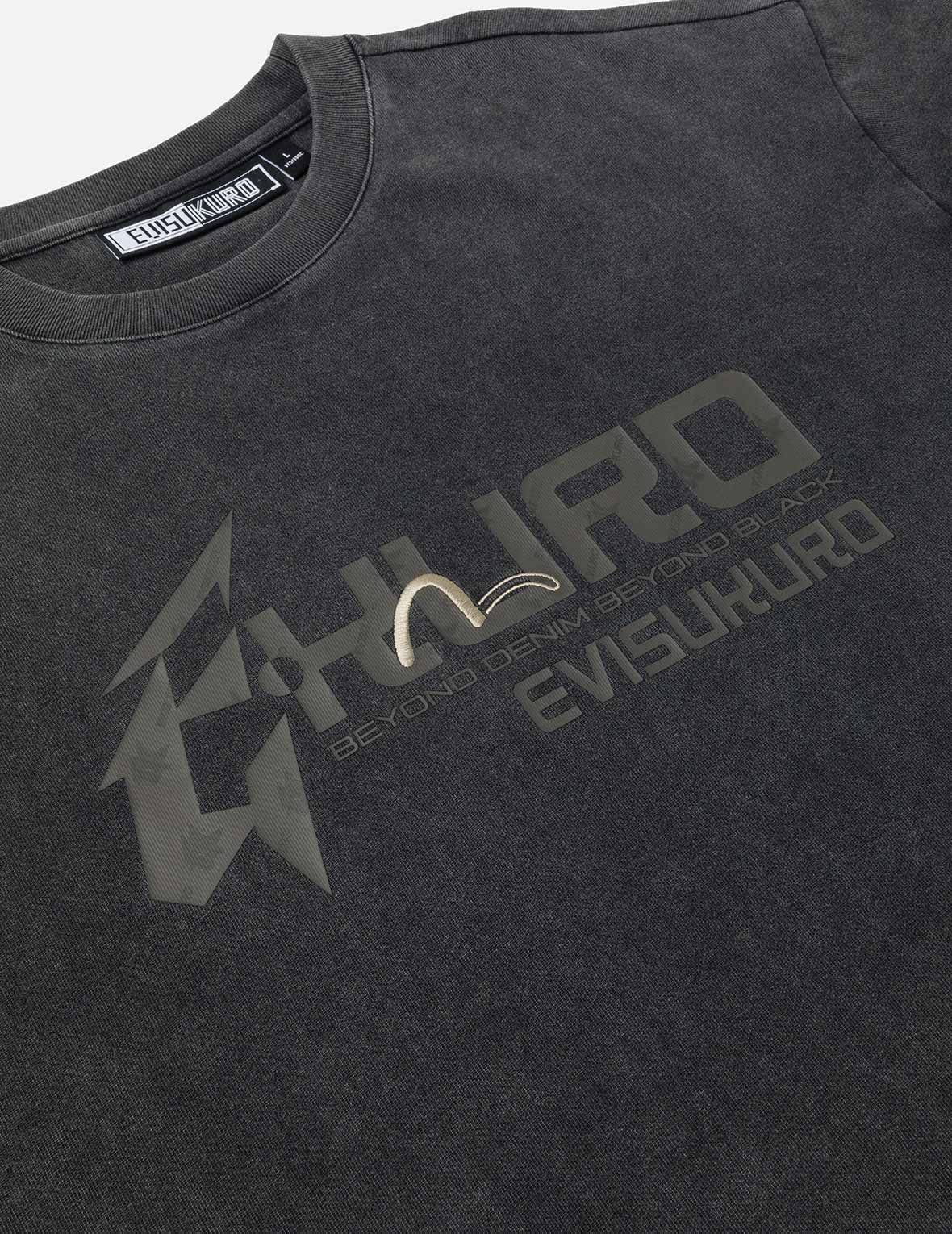 Heavy Washed Regular Fit 2-in-1 Long-Sleeve T-Shirt