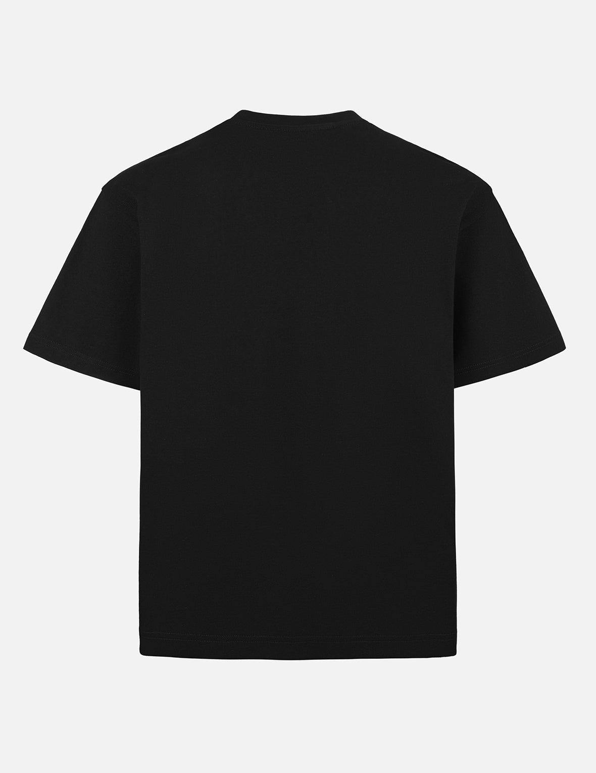 Seagull Embroidery and Logo Print Regular Fit T-shirt