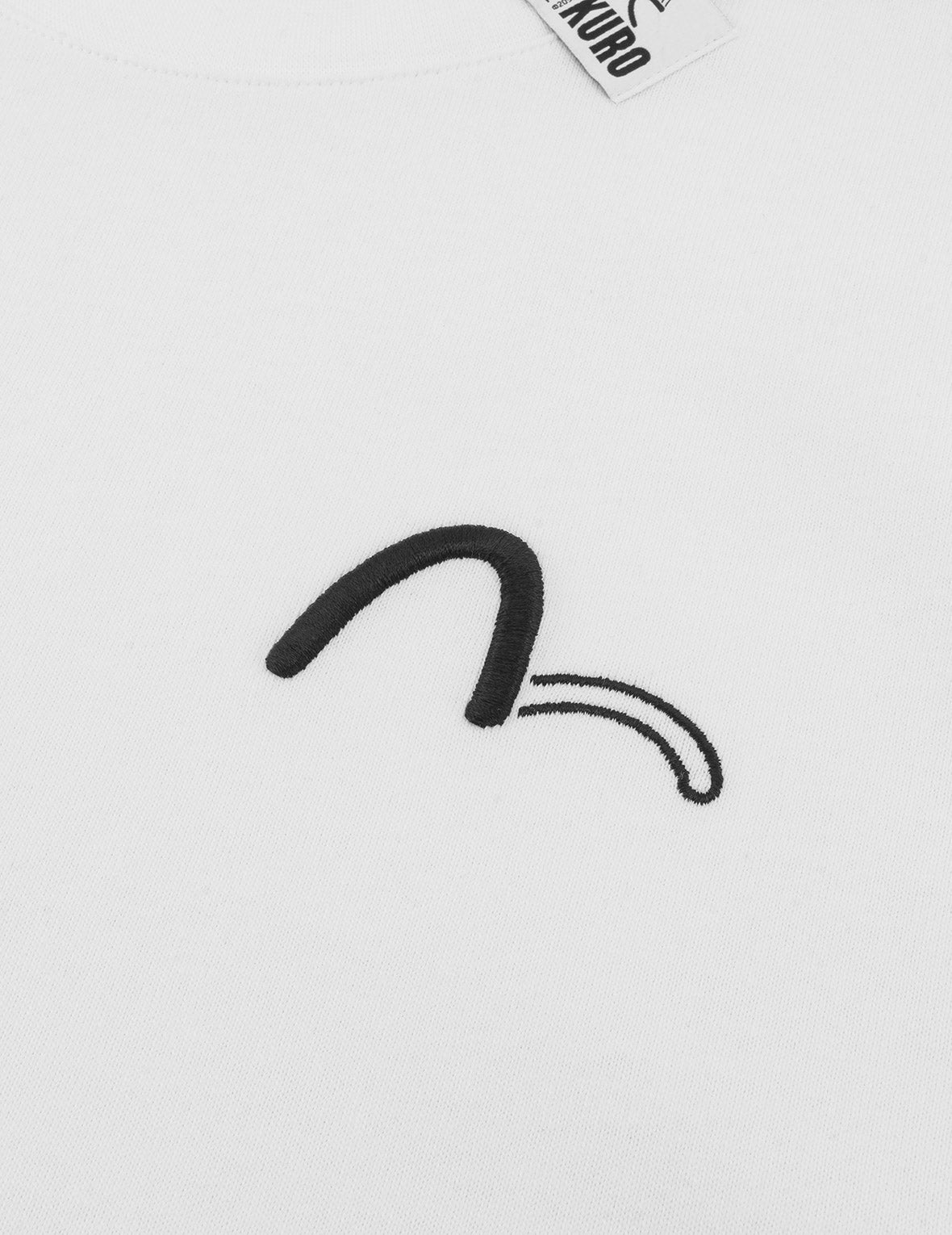 Seagull Embroidery and Logo Print Regular Fit T-shirt