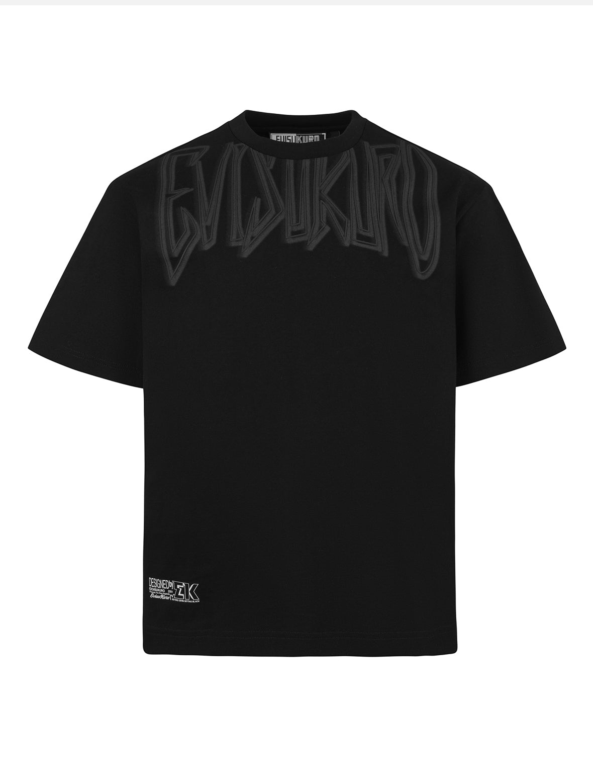 Gothic-inspired Logo Print Regular Fit T-Shirt