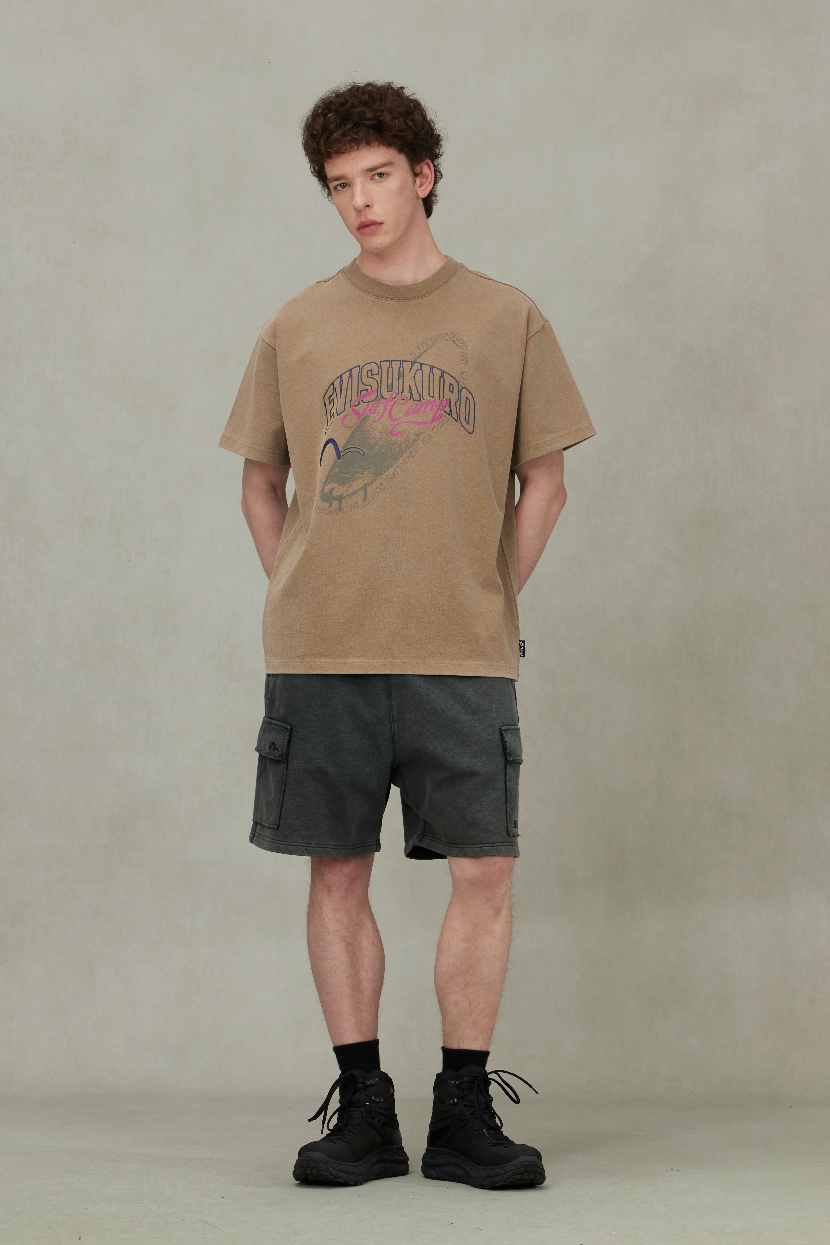 Surf Camp Print Relax Fit T-shirt