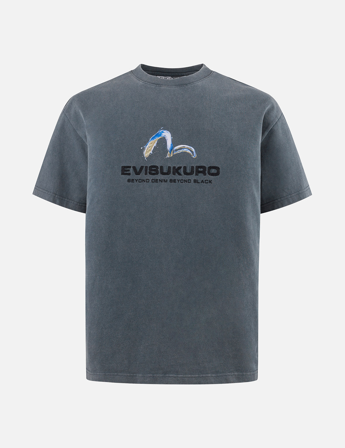 Surf Seagull Print Relax Fit T-shirt