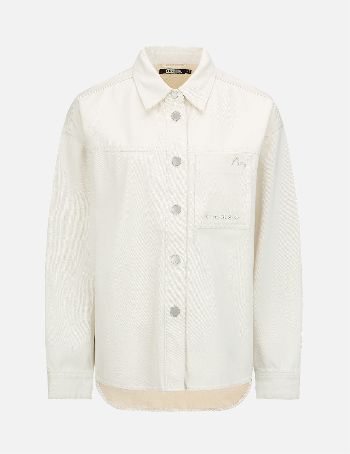 Logo Embroidery Denim Jacket
