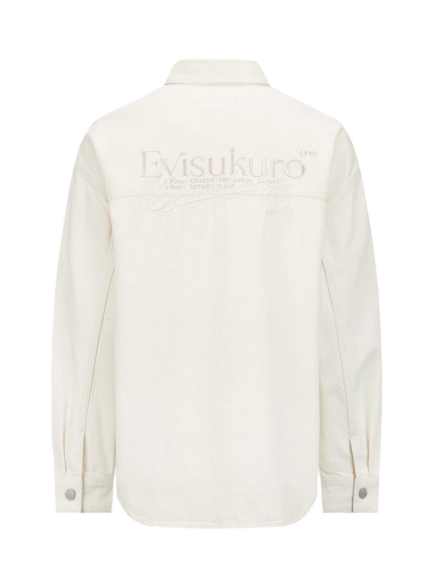 Logo Embroidery Denim Jacket