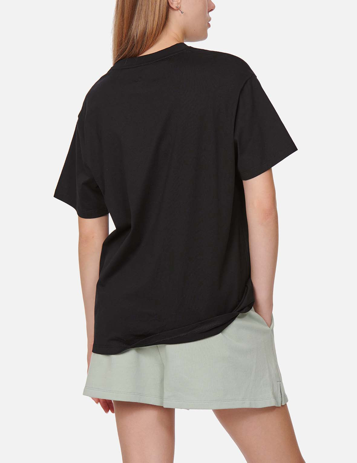 Crinkled Box Logo Print T-Shirt