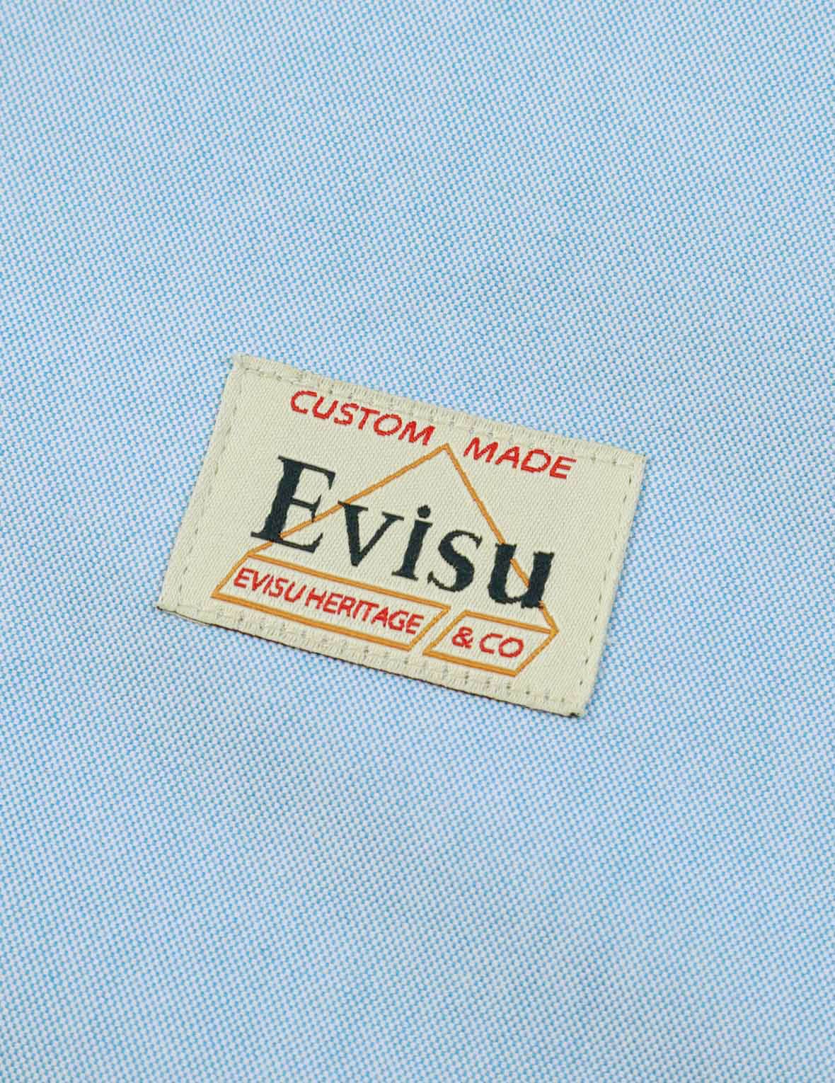 Nomadic-pattern Seagull Appliqué Oxford Shirt