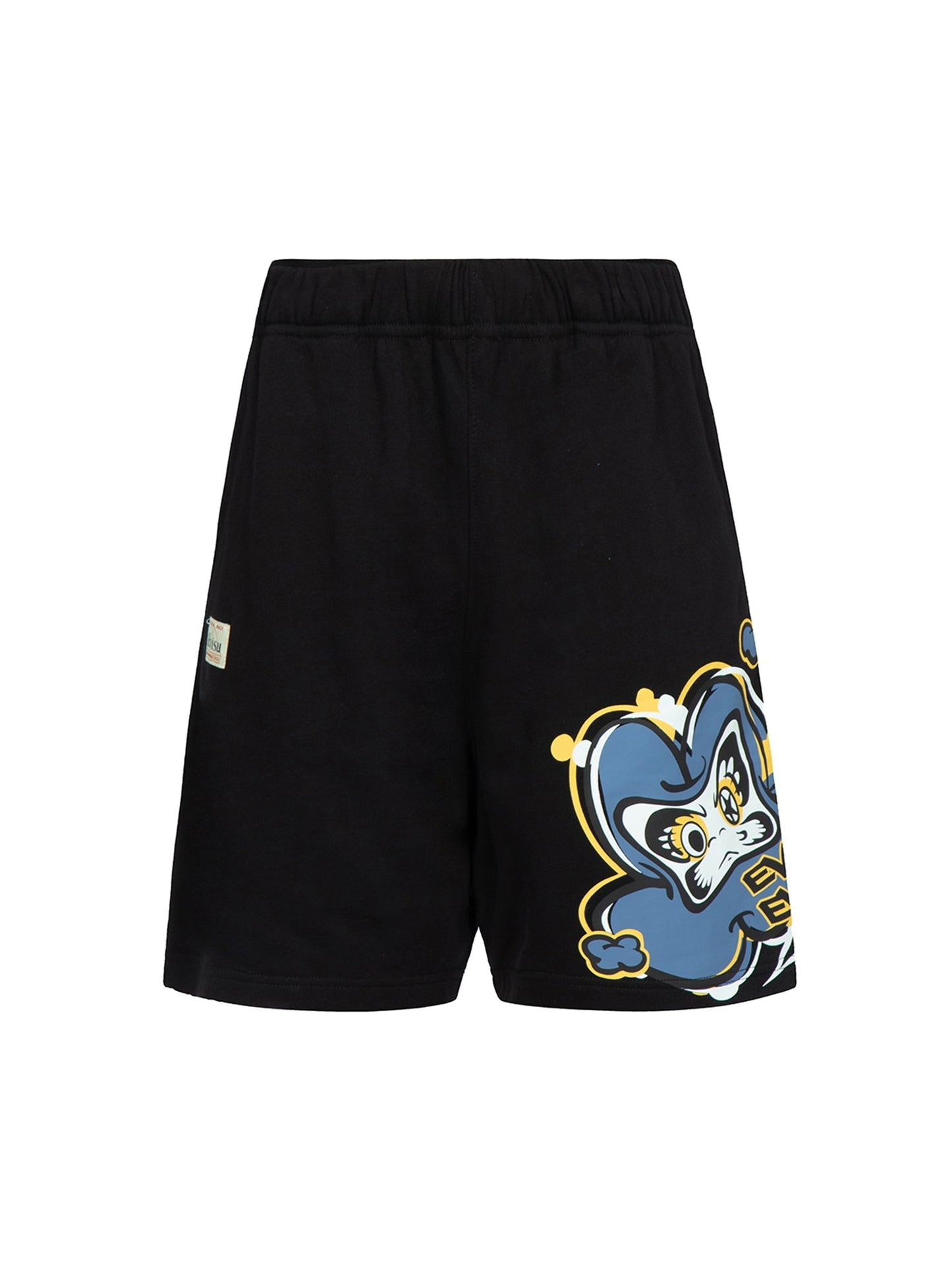 Transforming Daruma Print Sweat Shorts