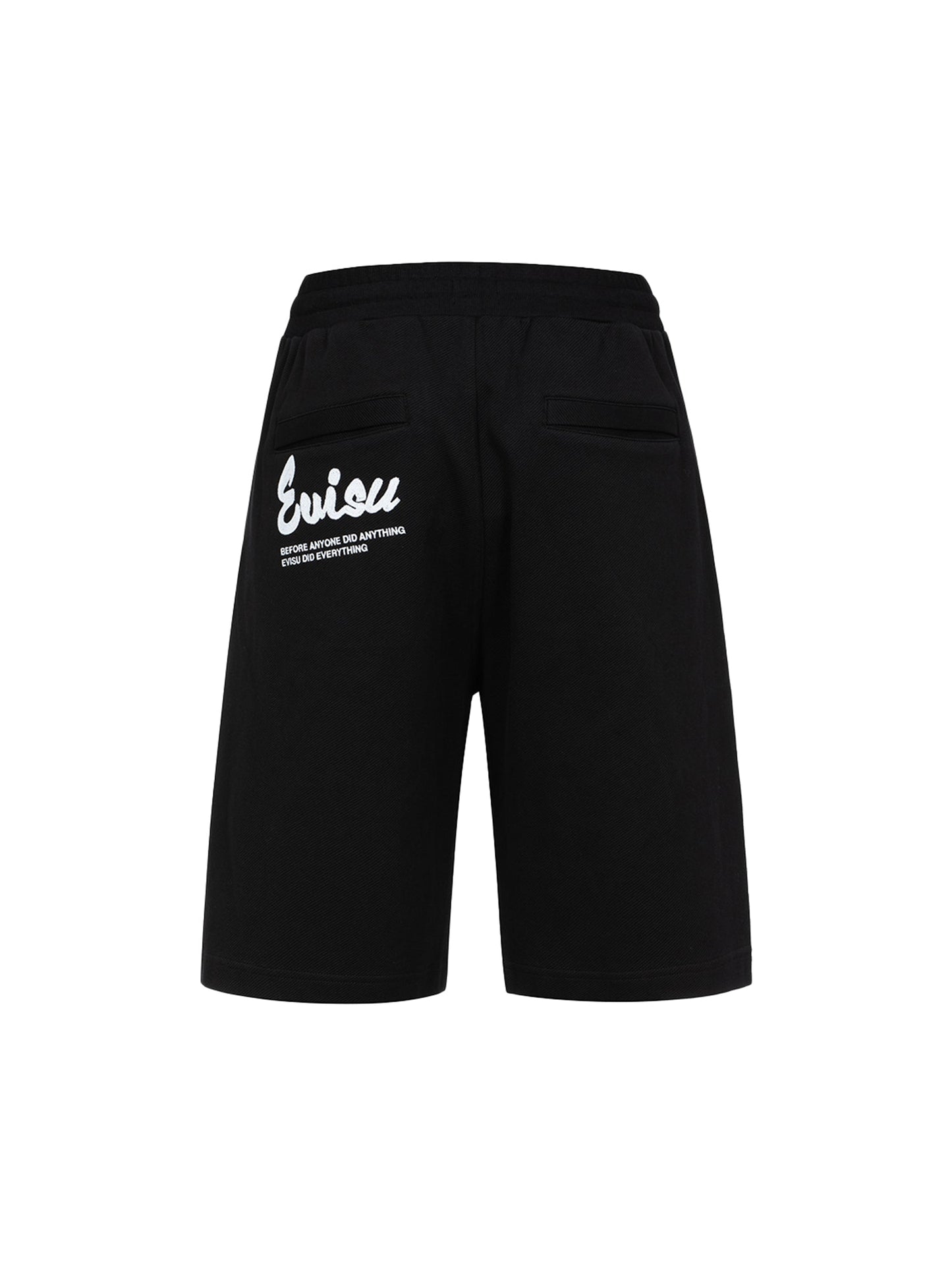 Multi-Embroidery Relax Fit Sweat Shorts