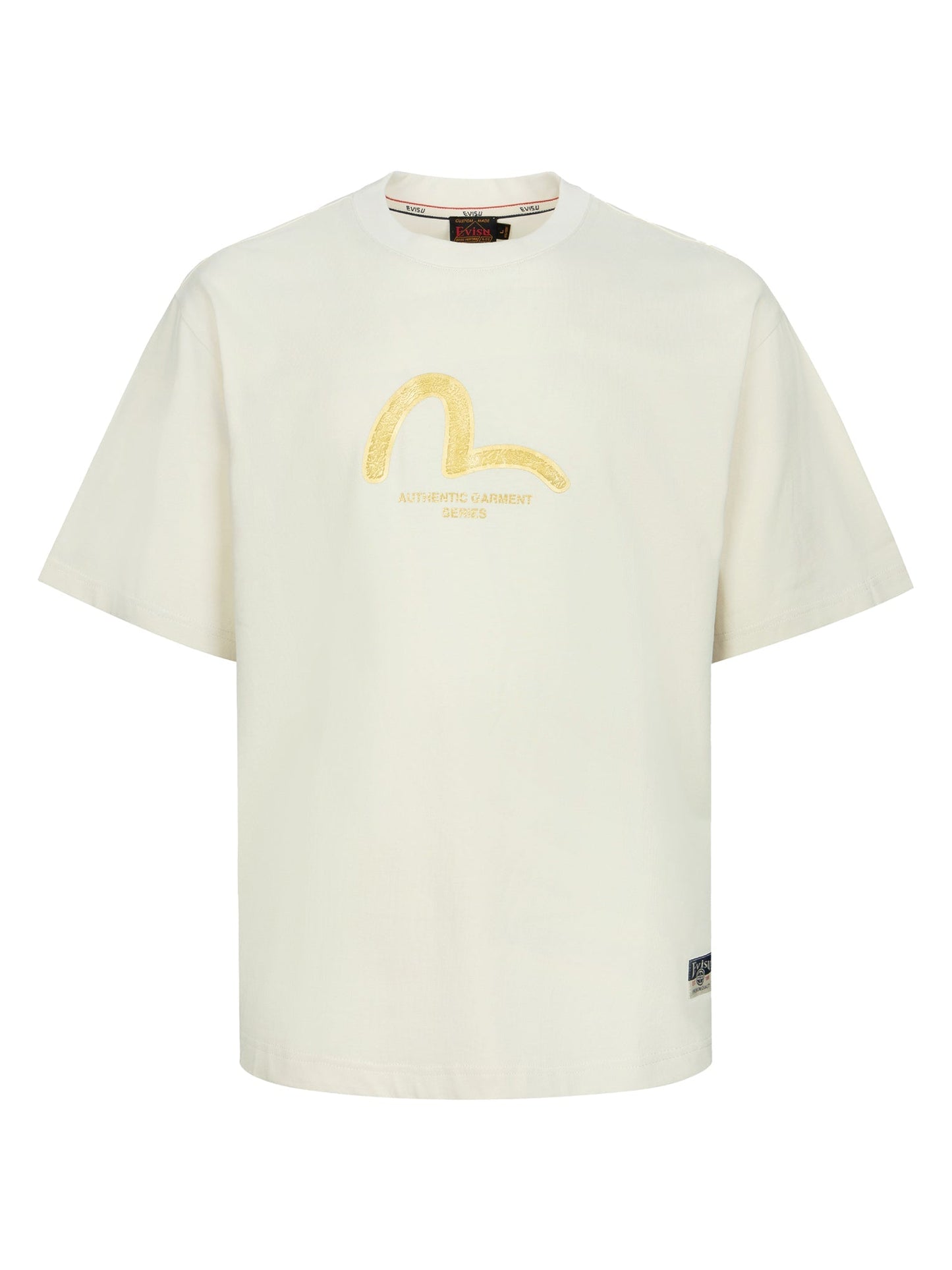 Logo and Koinobori Print Relax Fit T-shirt