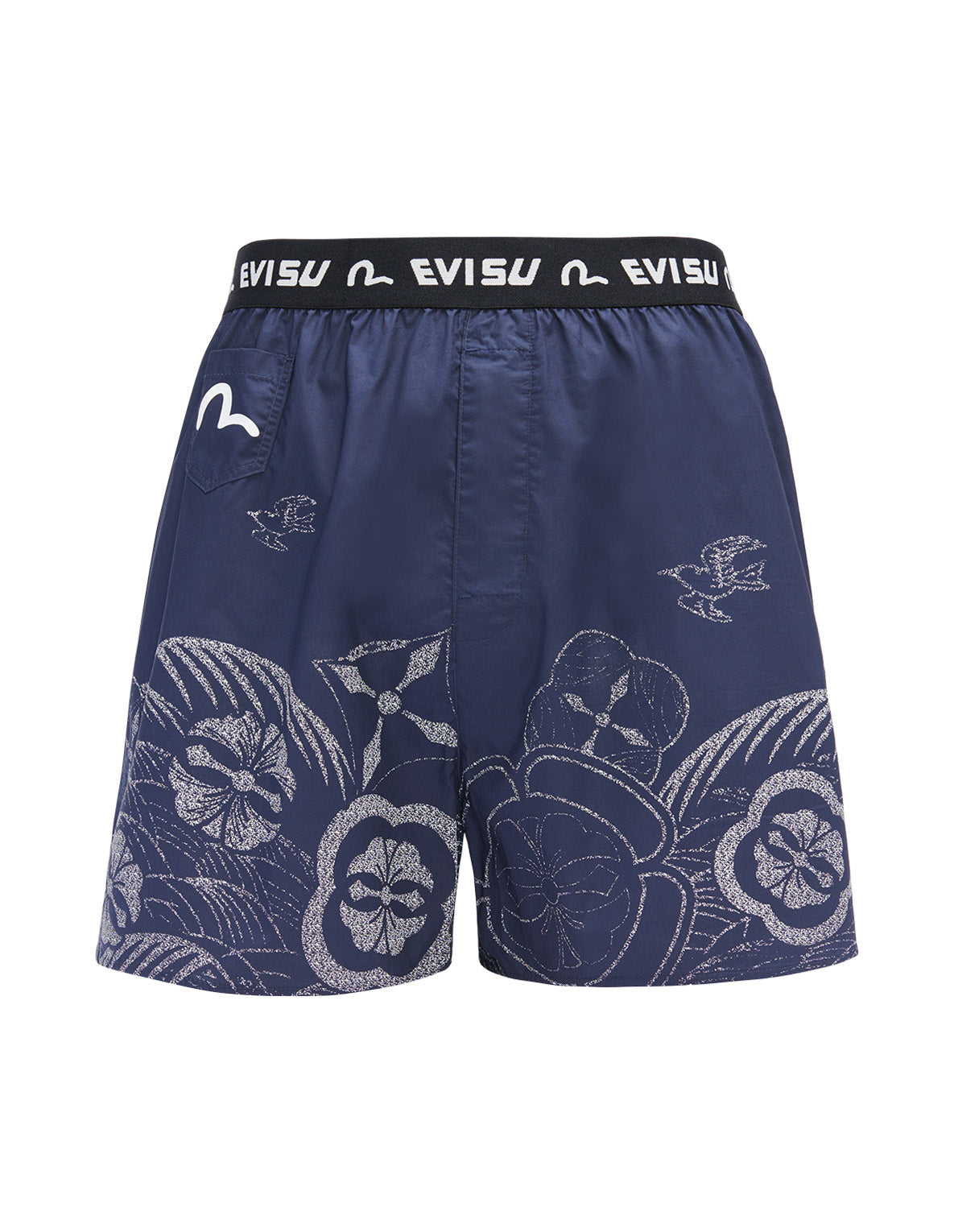 Multi Japanese Vintage Prints Boxer Shorts