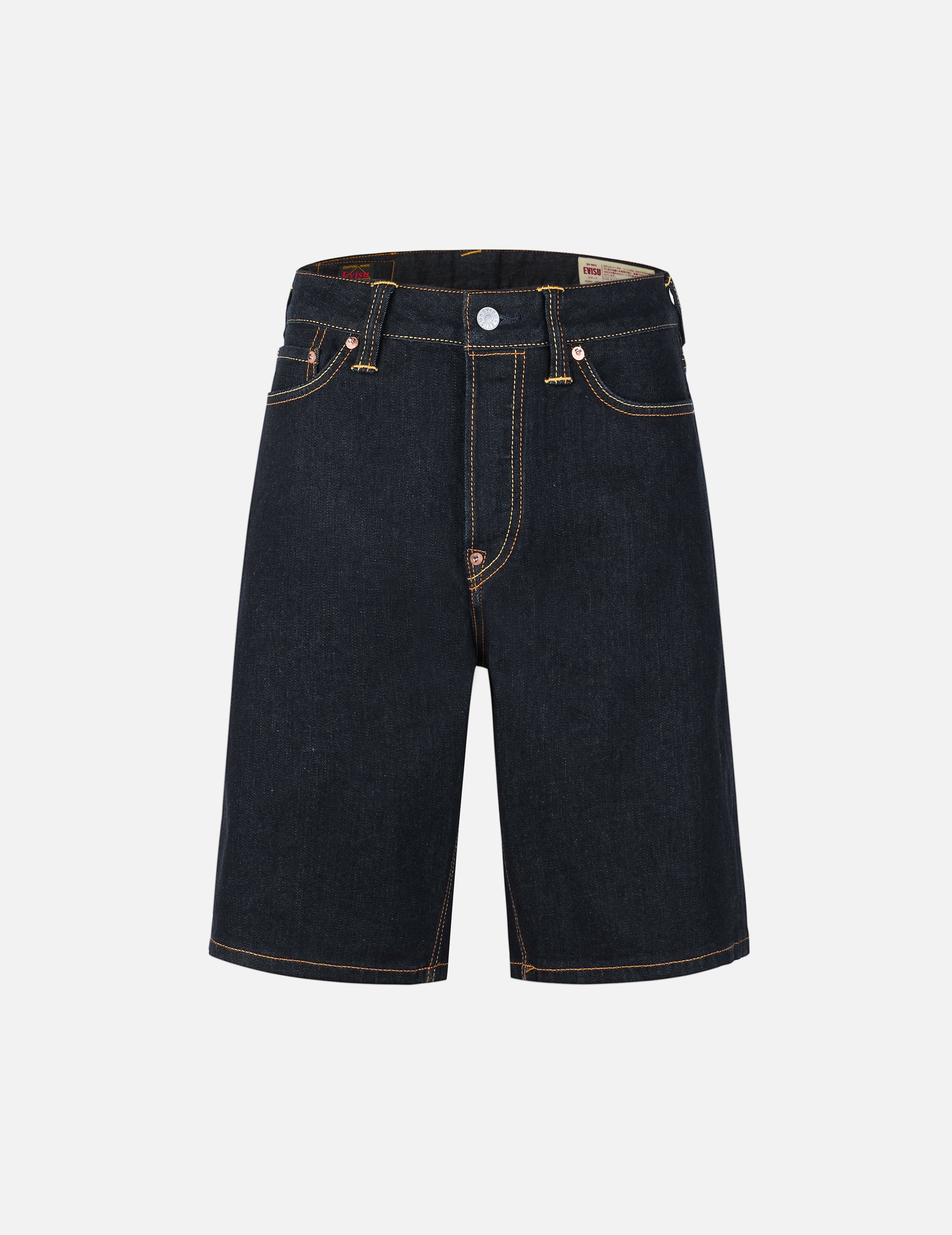 Graffiti Daicock Print Regular Fit Denim Shorts