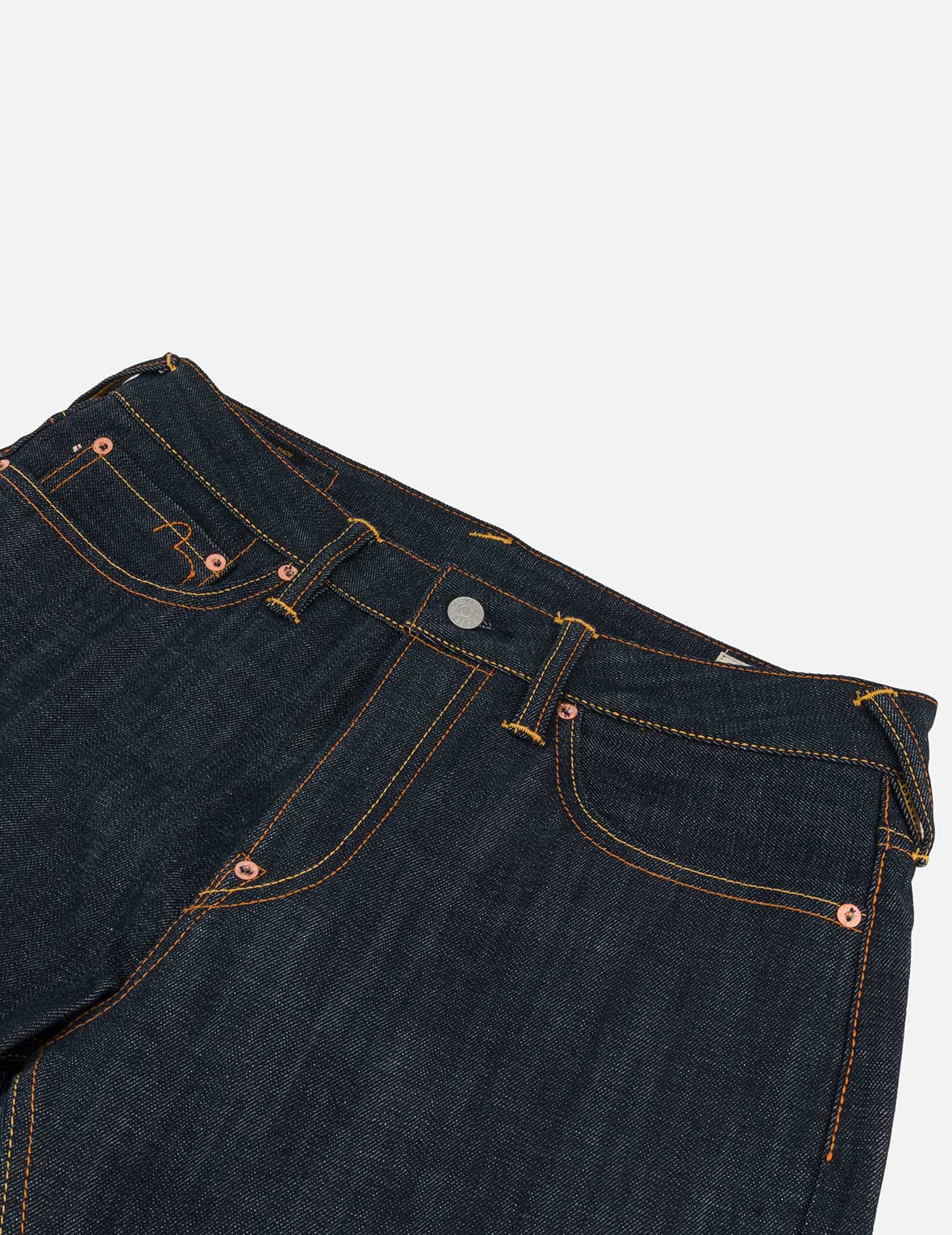 Hakutaku Daicock Embroidery Taper Fit Jeans #2017