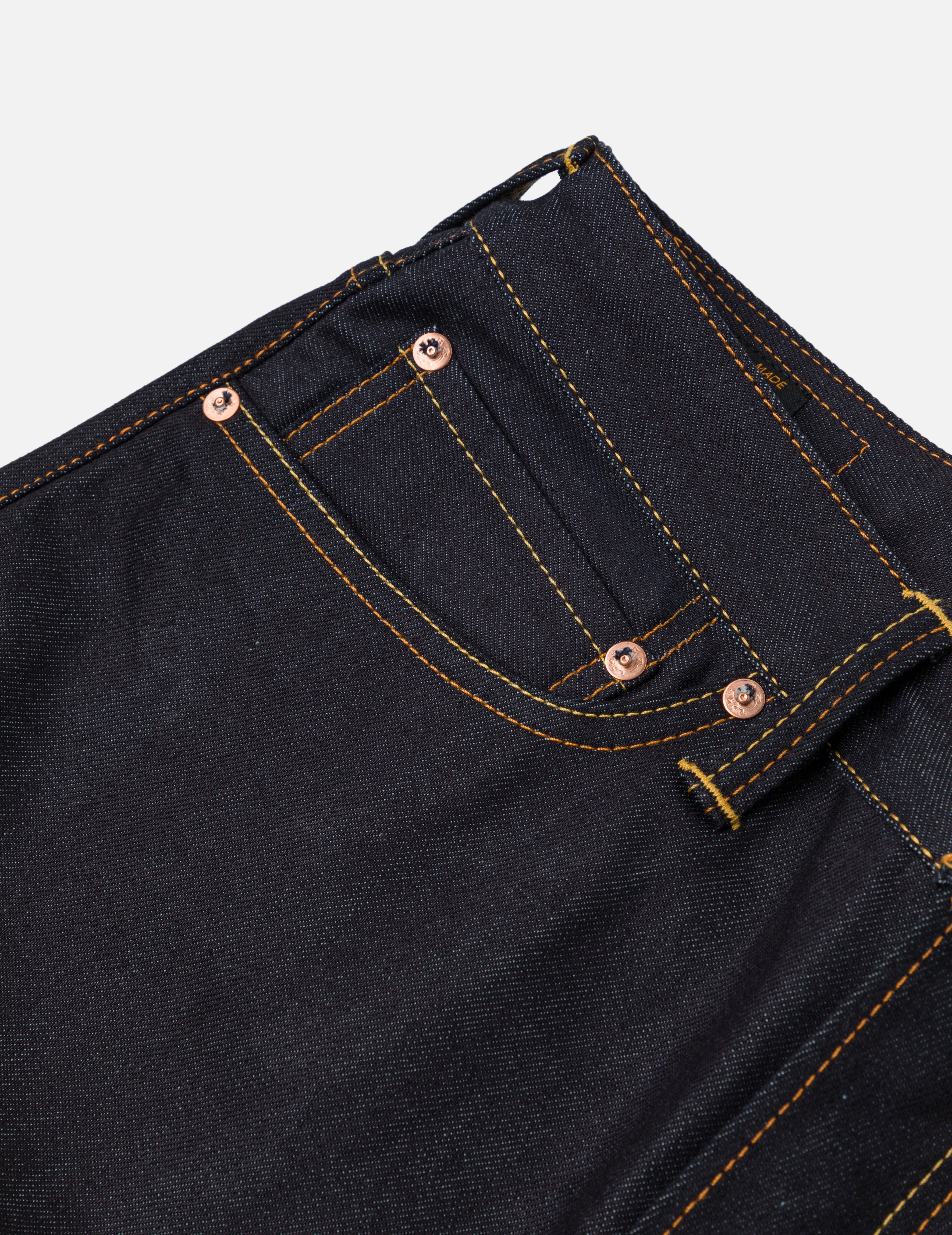 Yellow Seagull Print Regular Fit Jeans #2000