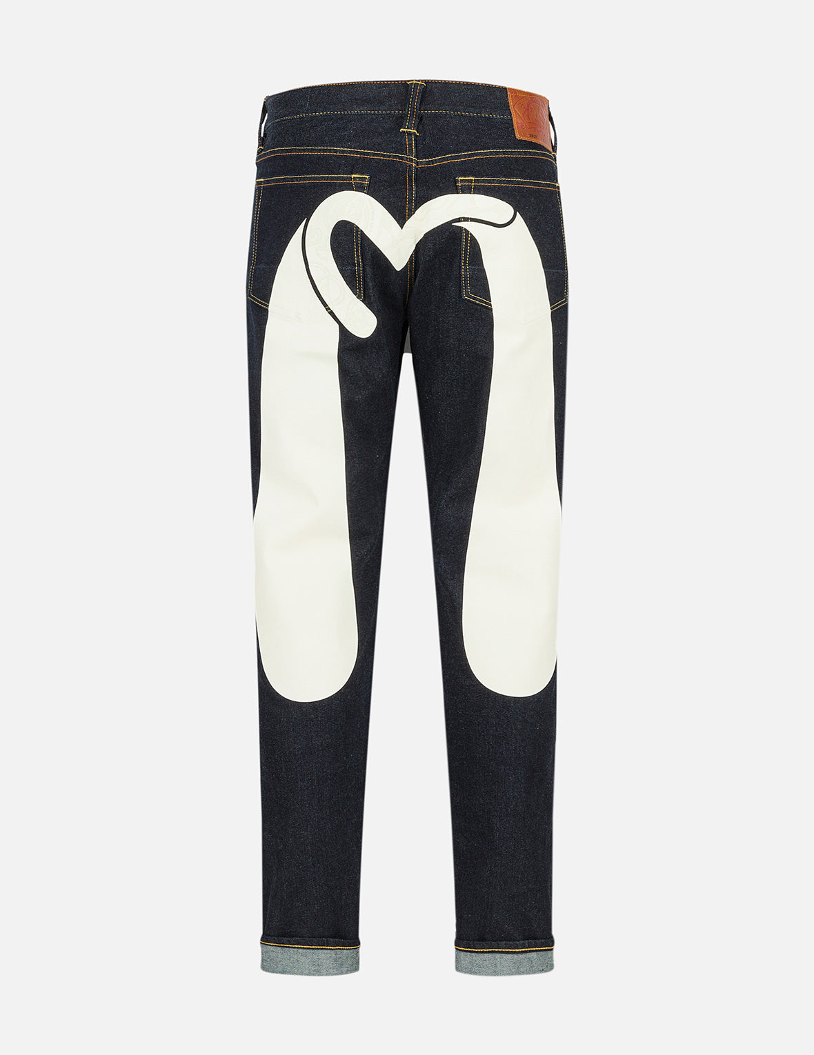 Seagull Daicock Print Taper Fit Jeans #2017