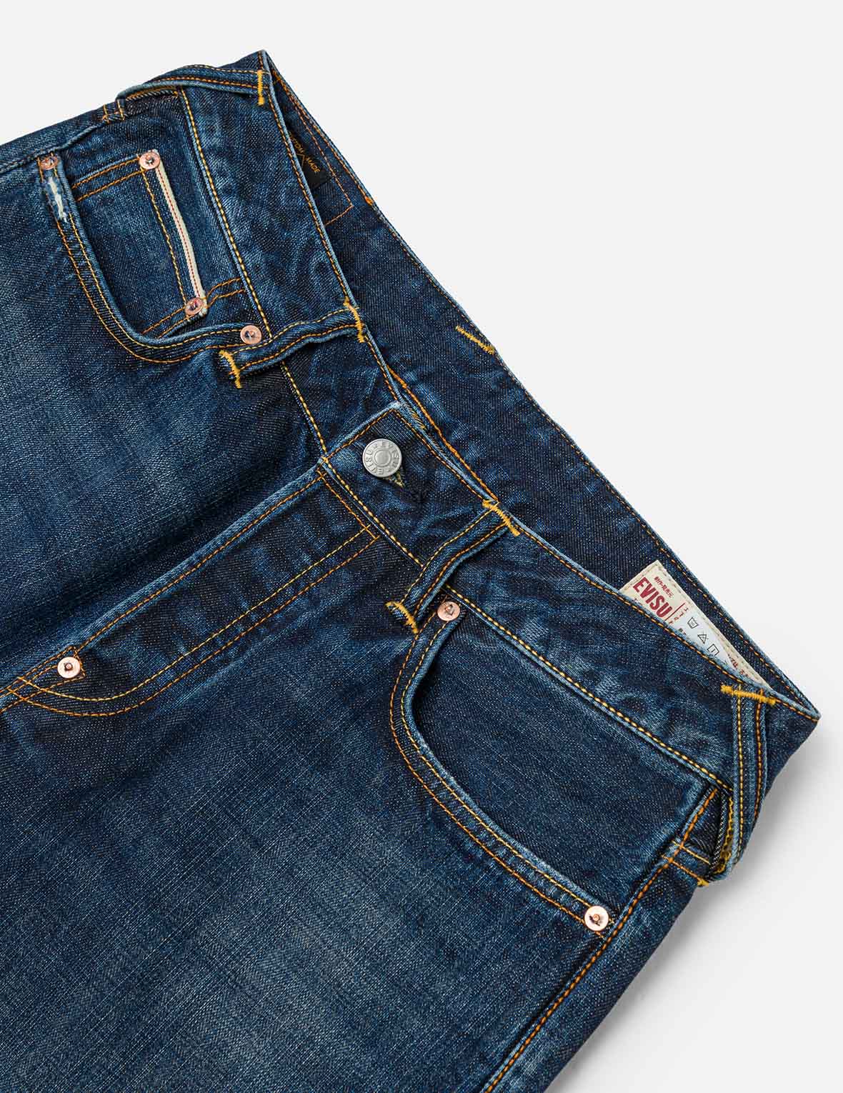 Seagull Print Taper Fit Jeans #2017