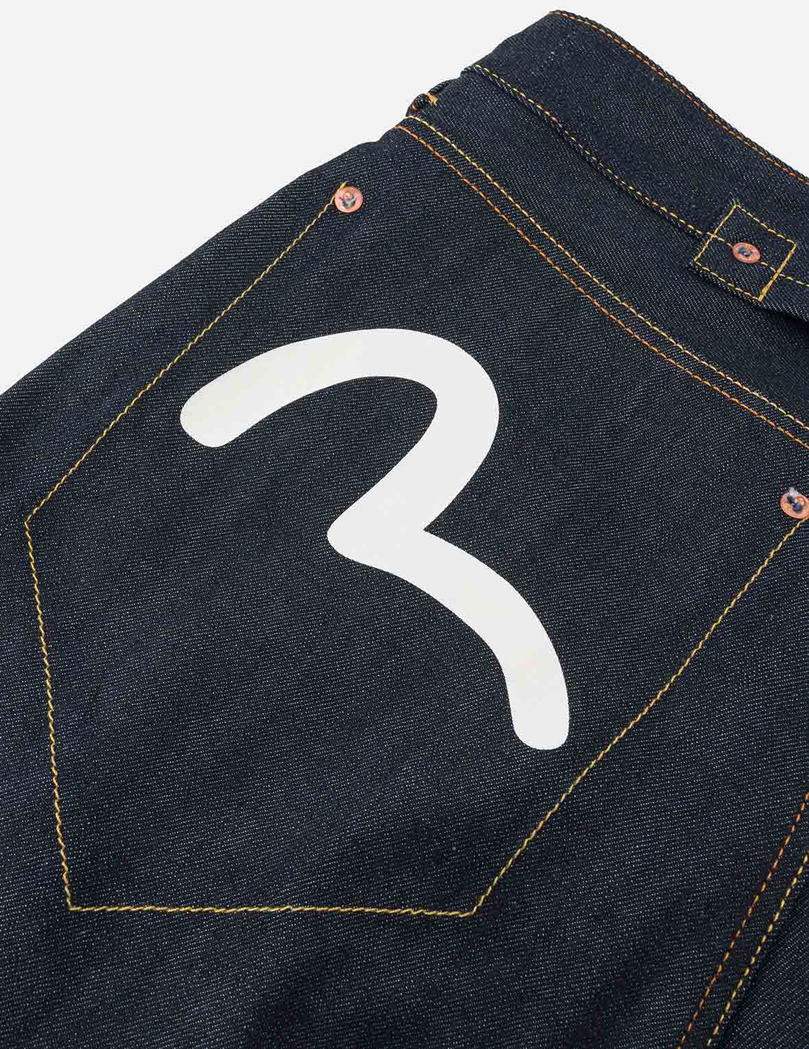 Bold Seagull Print Carrot Fit Jeans #2017