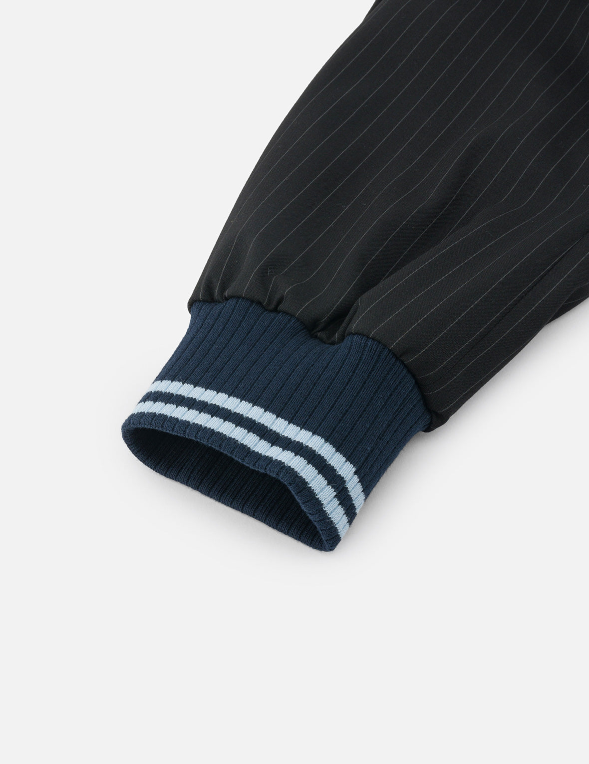 Logo and Slogan Embroidery Regular Fit Striped Suit Ccoach Jacket