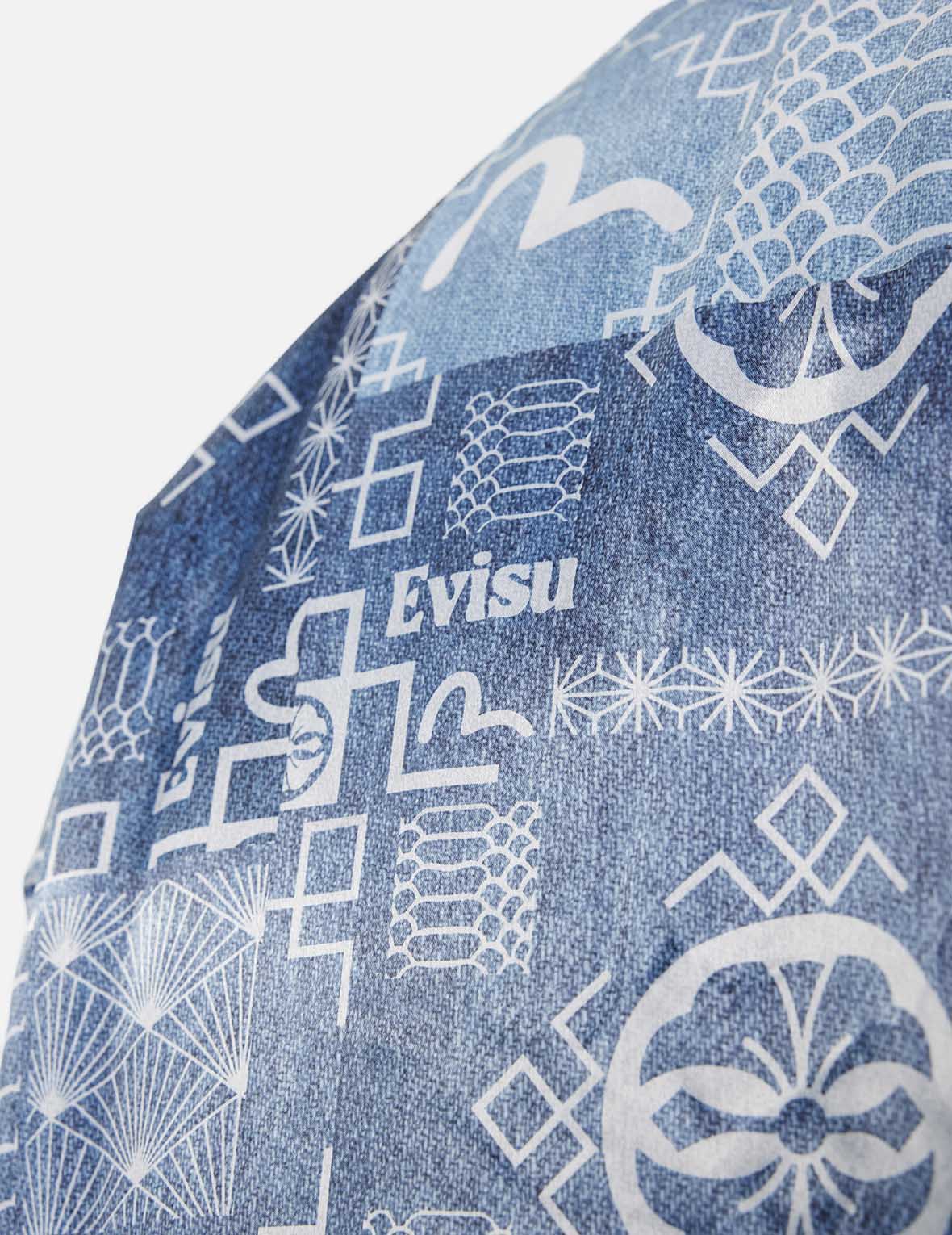 Soaring Snake Embroidery and Traditional Japanese Totem Prints Reversible Relax Fit Souvenir - Red Jacket
