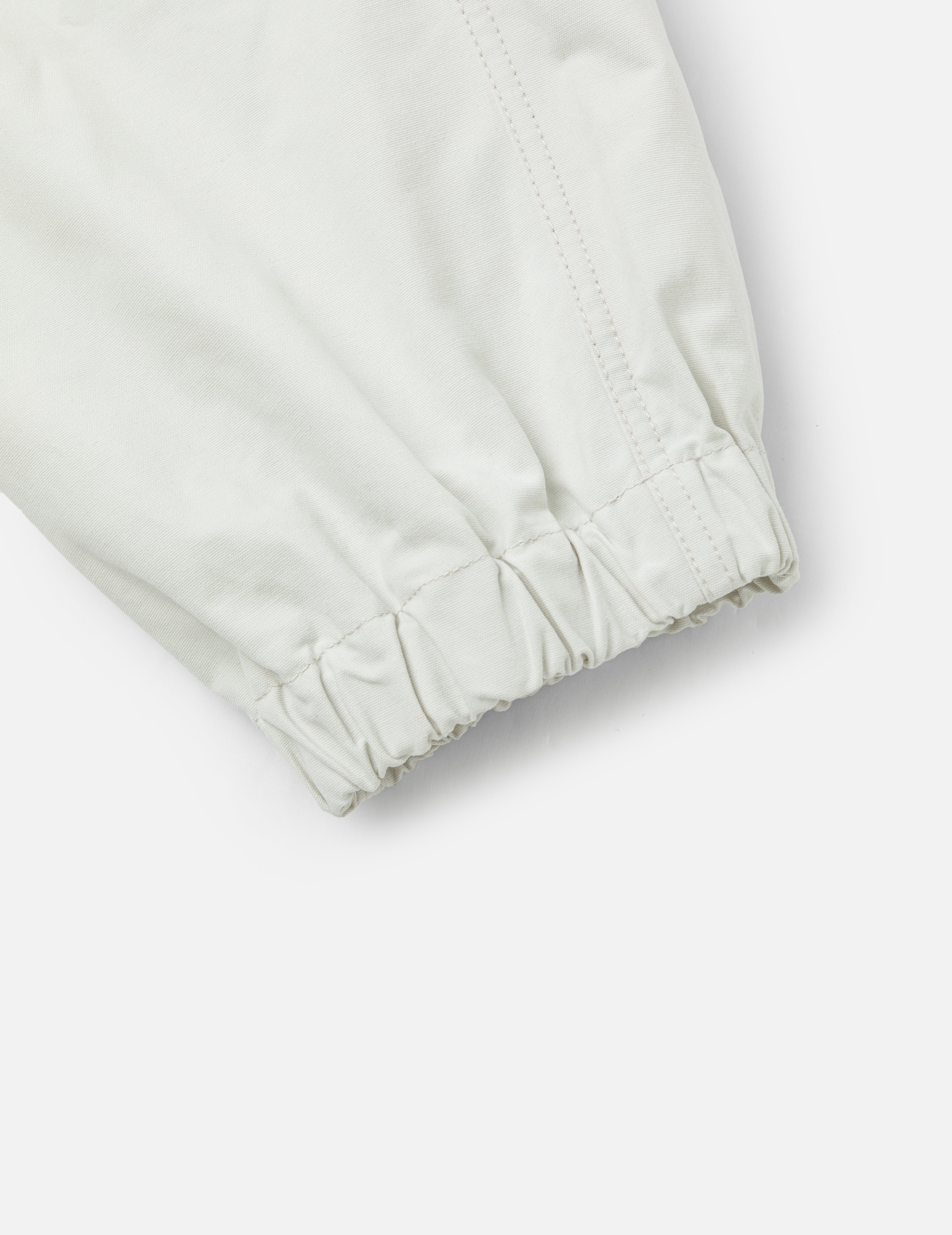 Kamon and Logo Prints Detachable Leg Panel Fashion Fit Woven Cargo Jogger